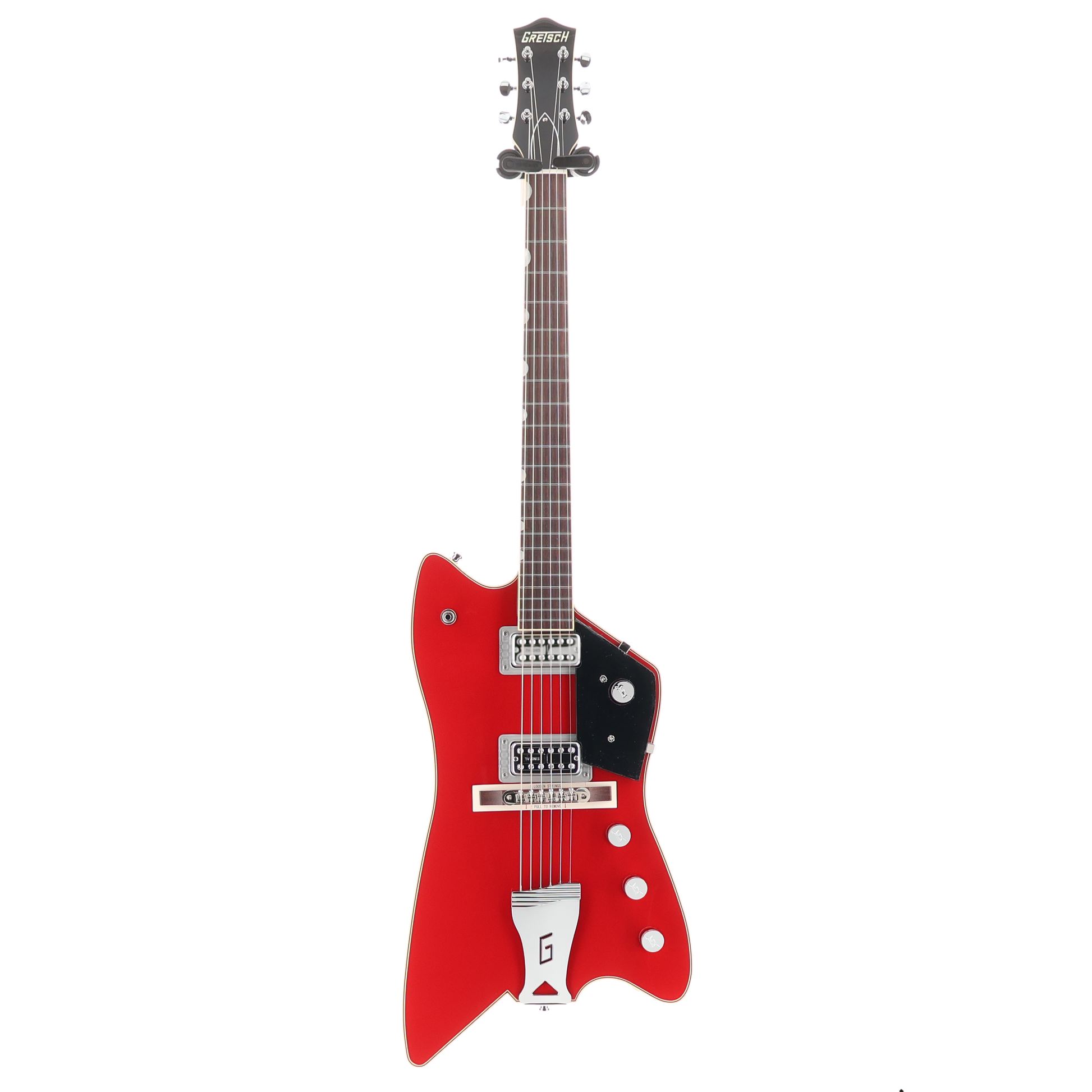 Gretsch G6199 Billy-Bo "G" Cutout Tailpiece TV Jones Rosewood Fingerboard Firebird Red (RC2)(10198) (10198)