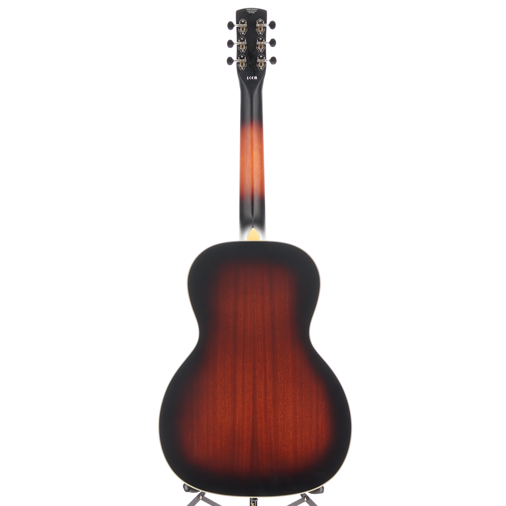 Gretsch G9240 Alligator Round-Neck, Mahogany Body Biscuit Cone Resonator Guitar, 2-Color Sunburst (G3) (52015)