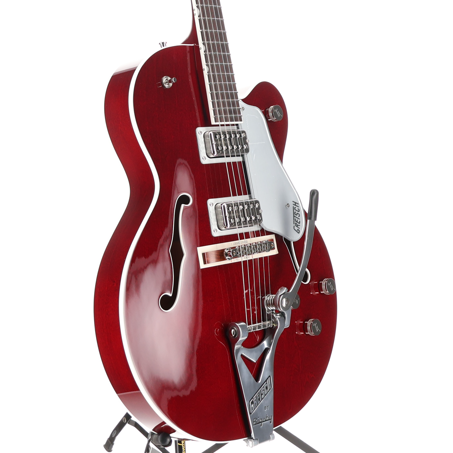 Gretsch Gretsch Tennessean Hollow Body with String-Thru Bigsby and Nickel Hardware, Deep Cherry, Professional Setup (P2) (24526)