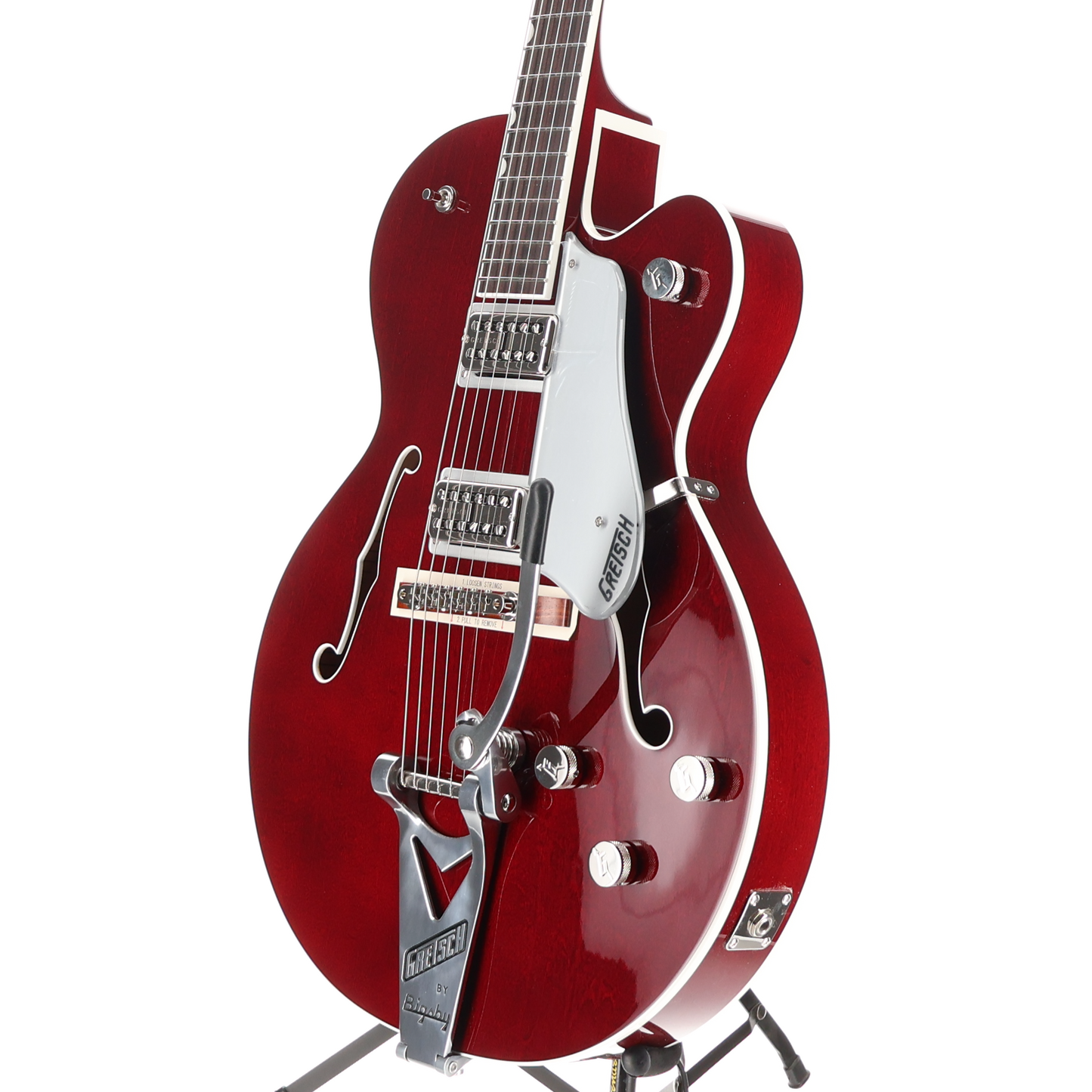 Gretsch Gretsch Tennessean Hollow Body with String-Thru Bigsby and Nickel Hardware, Deep Cherry, Professional Setup (P2) (24526)