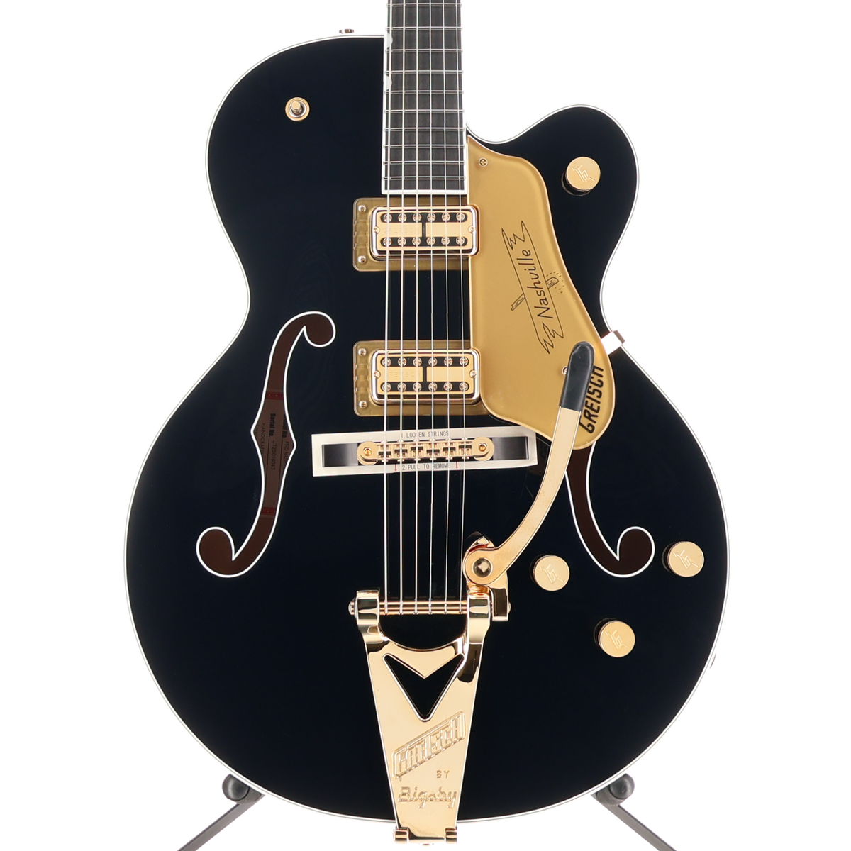 Gretsch Nashville Hollow Body String-Thru Bigsby Ebony Fingerboard - Midnight Sapphire (P) (10317)