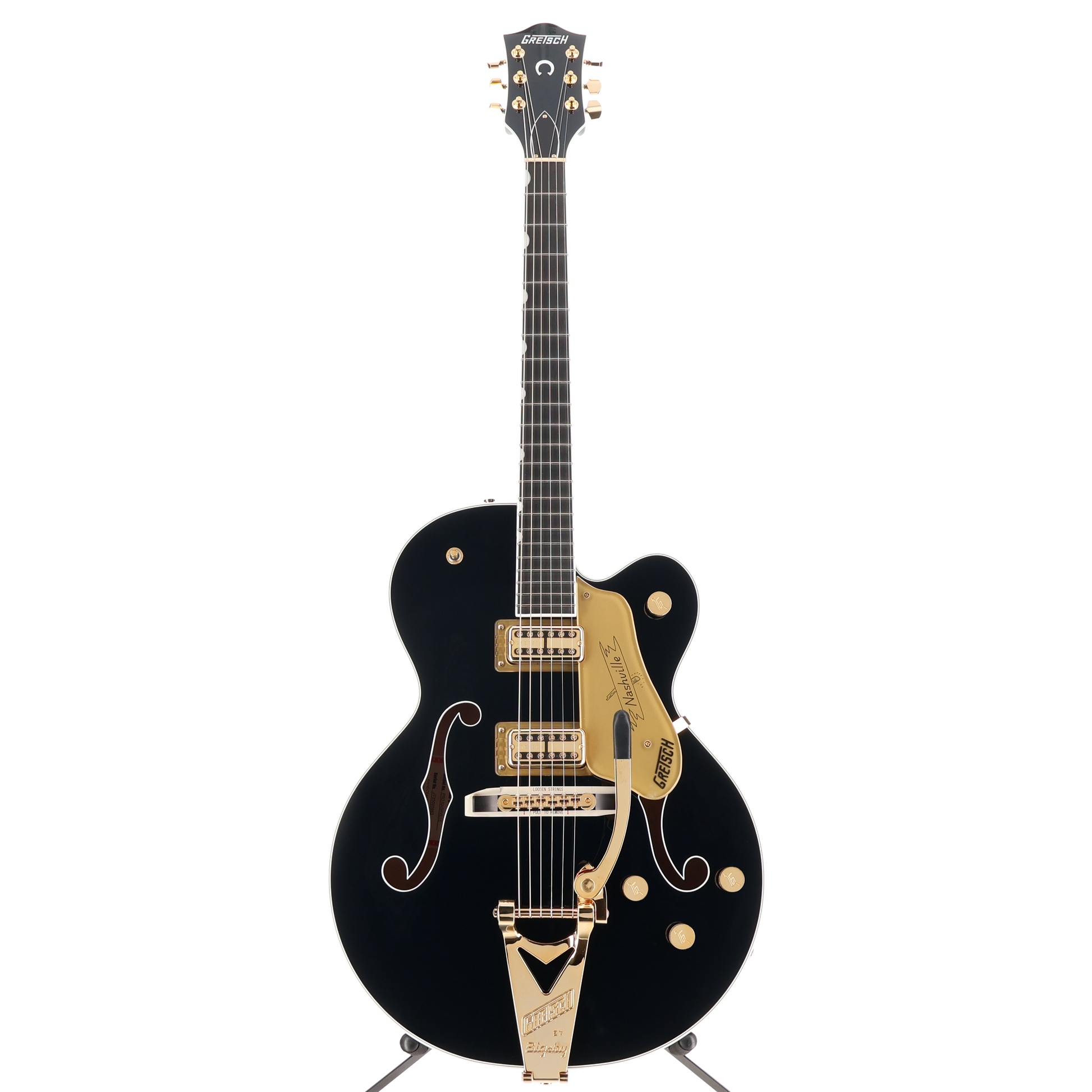 Gretsch Nashville Hollow Body String-Thru Bigsby Gold Hardware Ebony Fingerboard Midnight Sapphire (P) (20693)