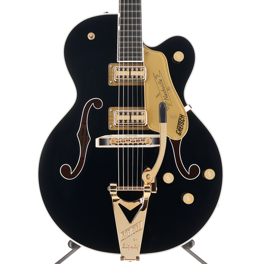 Gretsch Nashville Hollow Body String-Thru Bigsby Gold Hardware Ebony Fingerboard Midnight Sapphire (P) (20693)