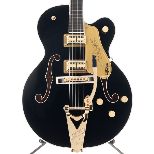 Gretsch Nashville Hollow Body String-Thru Bigsby Gold Hardware Ebony Fingerboard - Midnight Sapphire (RC1) (20698)
