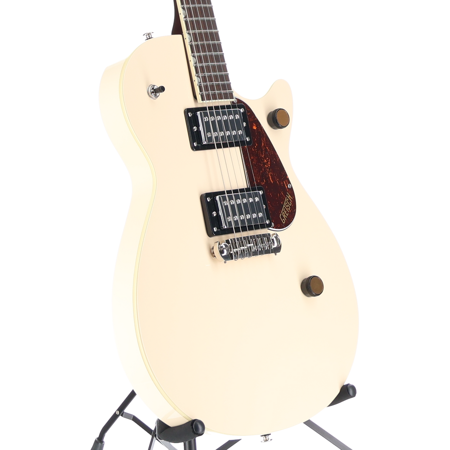 Gretsch Streamliner Jet Club Single-Cut with Wraparound, Laurel Fingerboard, Vintage White (RP) (39505)