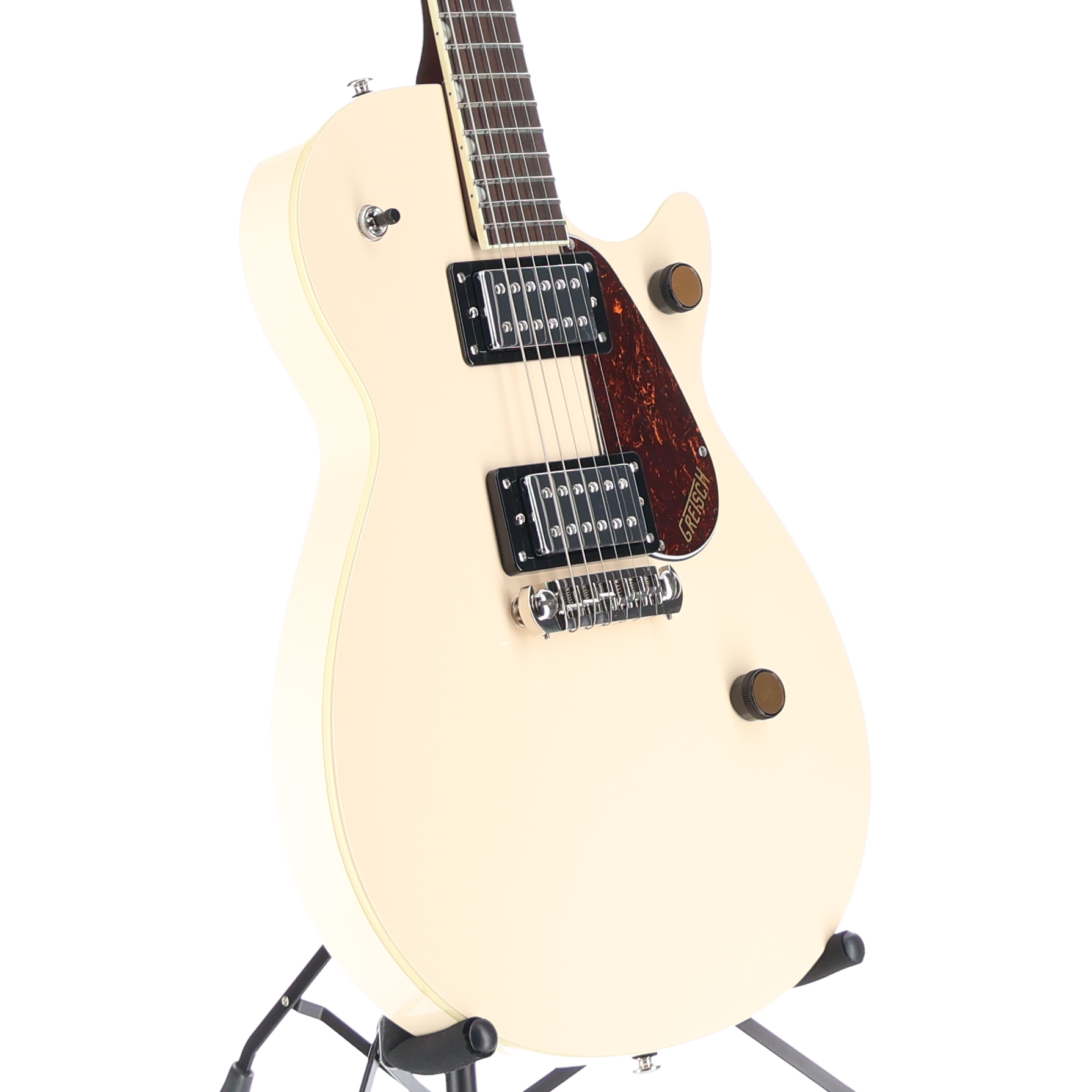Gretsch Streamliner Jet Club Single-Cut with Wraparound, Laurel Fingerboard, Vintage White (RP) (39505)
