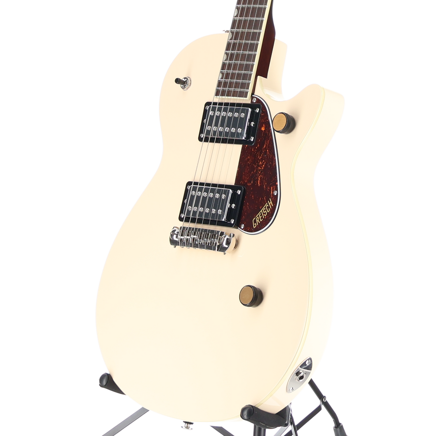 Gretsch Streamliner Jet Club Single-Cut with Wraparound, Laurel Fingerboard, Vintage White (RP) (39505)