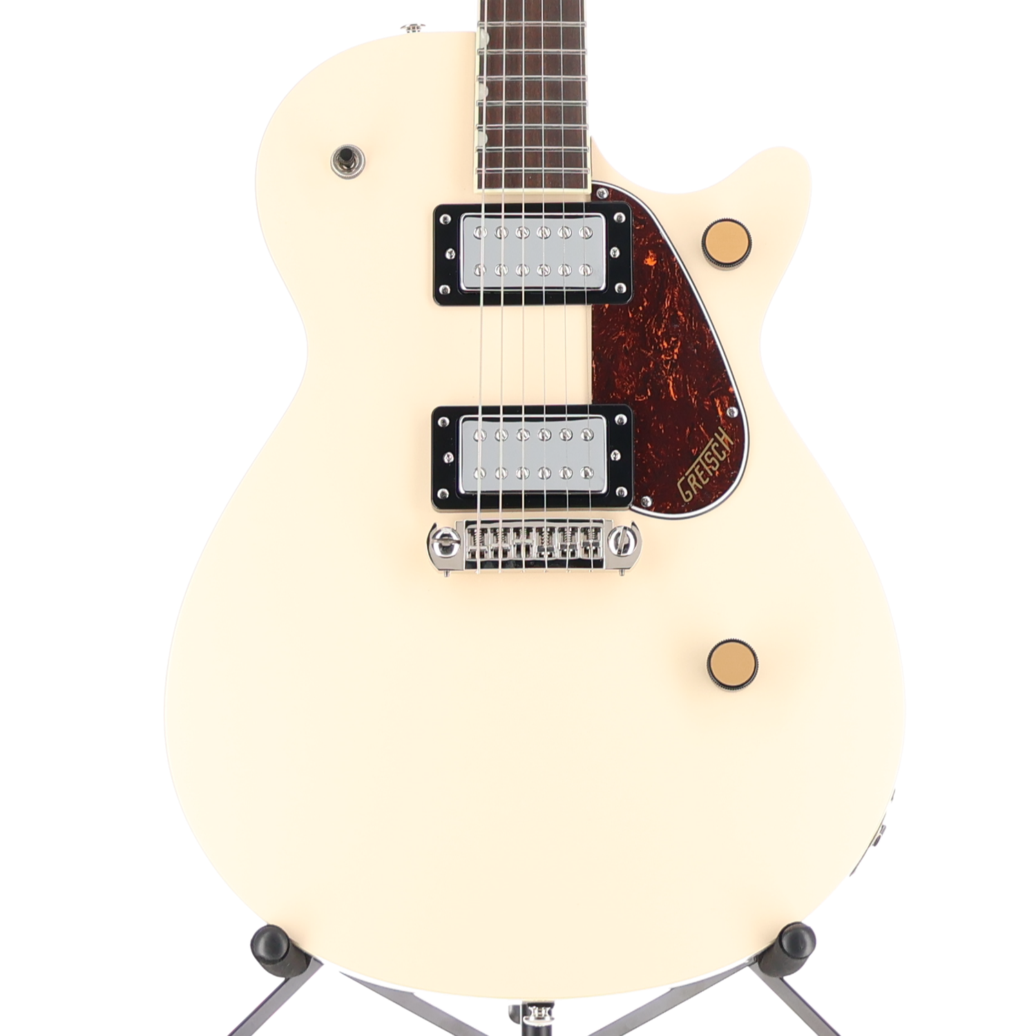Gretsch Streamliner Jet Club Single-Cut with Wraparound, Laurel Fingerboard, Vintage White (RP) (39505)