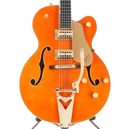 Gretsch Synchromatic™ Nashville™ Hollow Body Single-Cut, 50's Orange Stain, Plays Great (F6) (71004) (71004)