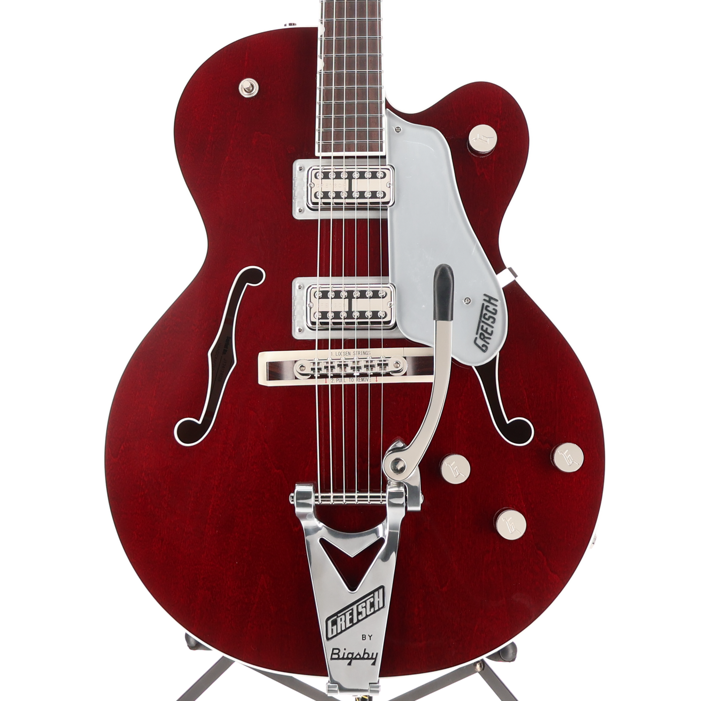 Gretsch Tennessean Hollow Body with String-Thru Bigsby, Deep Cherry, Stage Ready (P12) (24528)