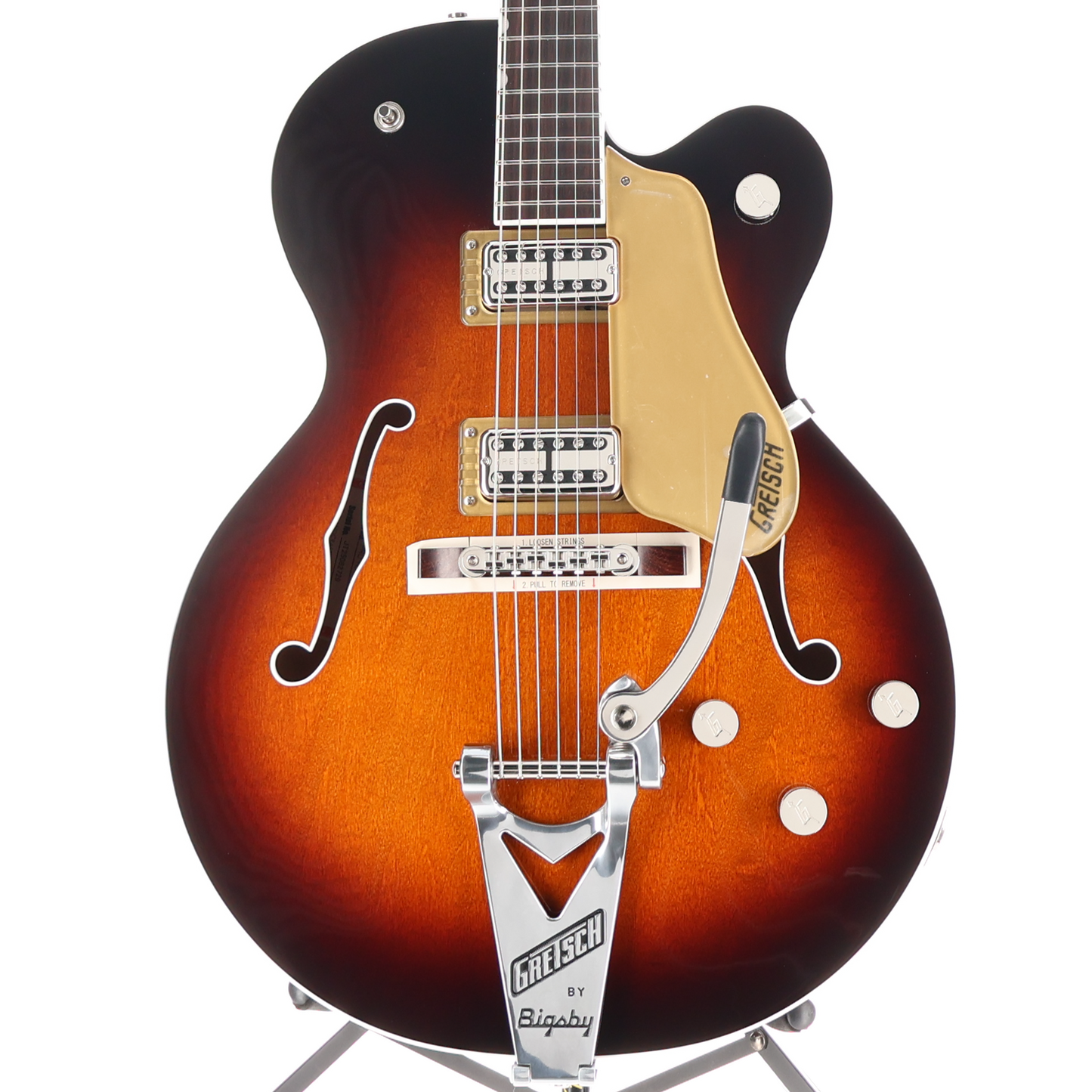 Gretsch Tennessean Hollow Body with String-Thru Bigsby, Havana Burst, Rosewood Fingerboard, Professional Setup (T13) (82729)