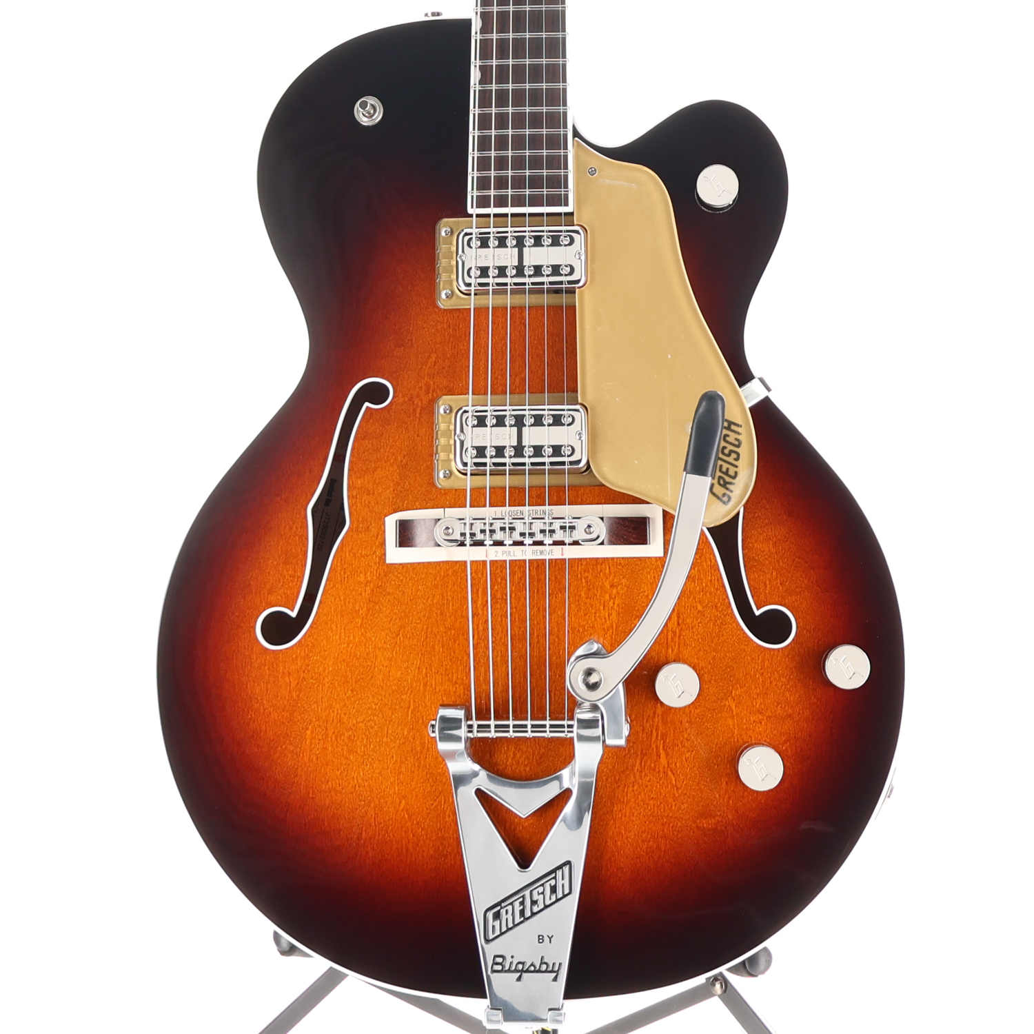 Gretsch Tennessean Hollow Body with String-Thru Bigsby, Havana Burst, Rosewood Fingerboard, Professional Setup (T13) (82729)