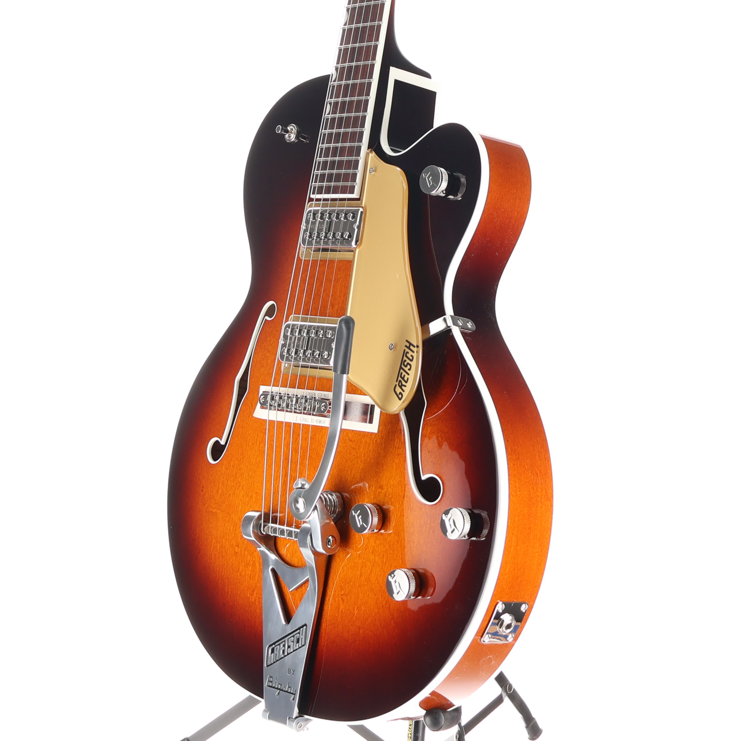 Gretsch Tennessean Hollow Body with String-Thru Bigsby, Havana Burst, Stage Ready (T6) (82732)