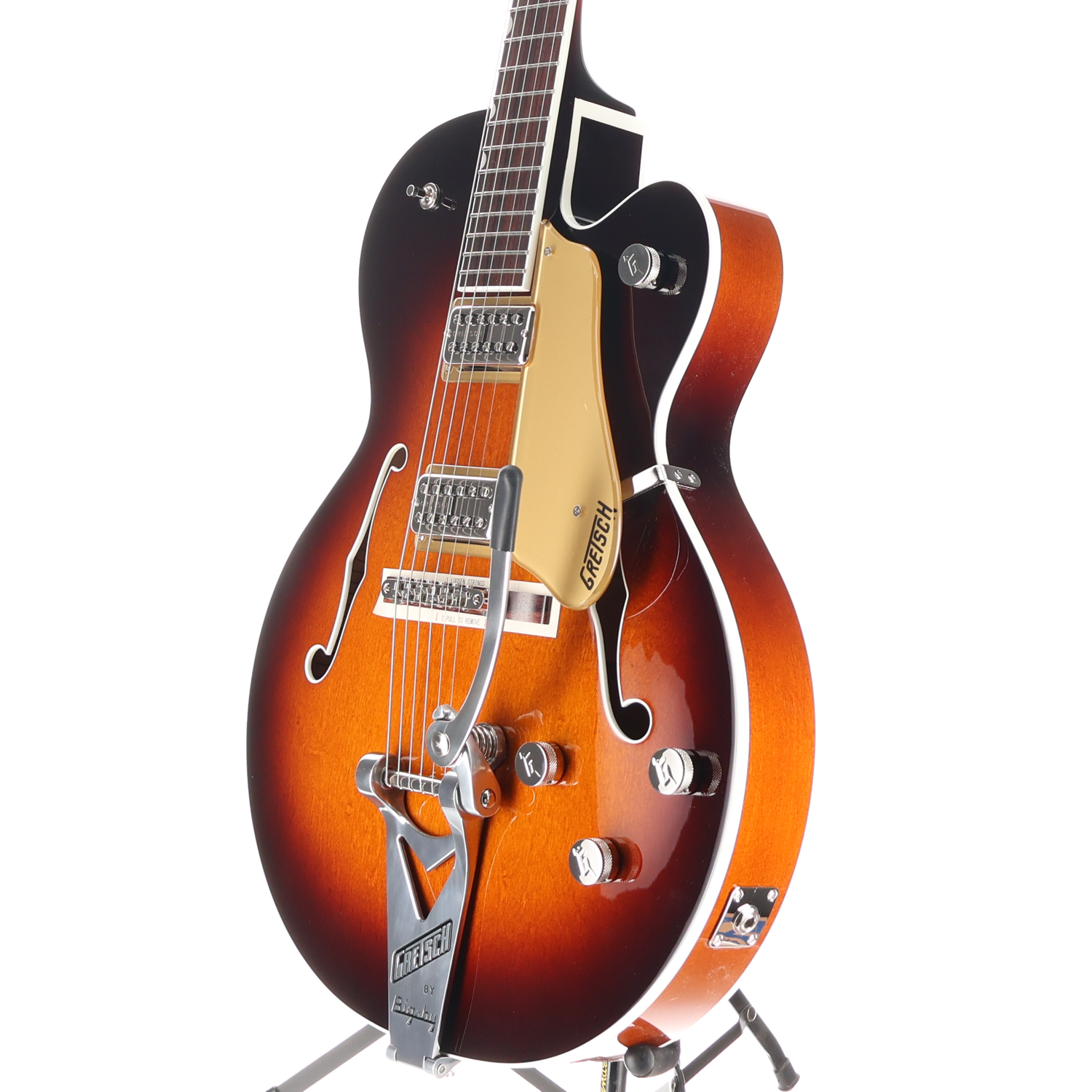 Gretsch Tennessean Hollow Body with String-Thru Bigsby, Havana Burst, Stage Ready (T6) (82732)