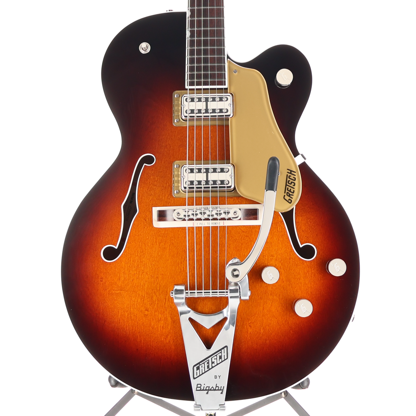 Gretsch Tennessean Hollow Body with String-Thru Bigsby, Havana Burst, Stage Ready (T6) (82732)