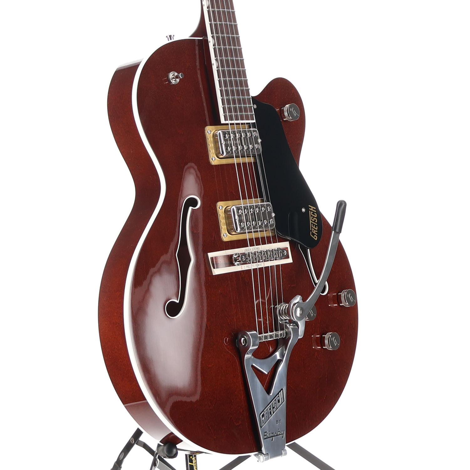 Gretsch Tennessean Hollow Body with String-Thru Bigsby, Walnut Stain, Pro Setup (BB1) (82741)