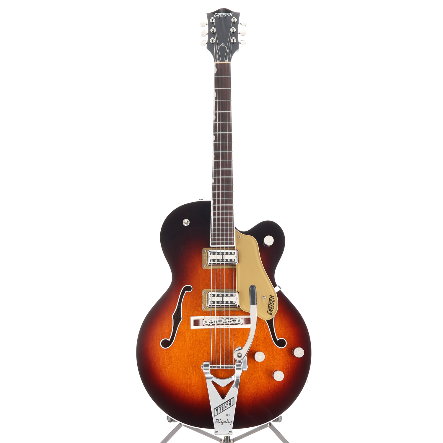Gretsch Tennessean Hollow Body with String-Thru Bigsby and Nickel Hardware, Havana Burst, Professional Setup (H5) (82730)