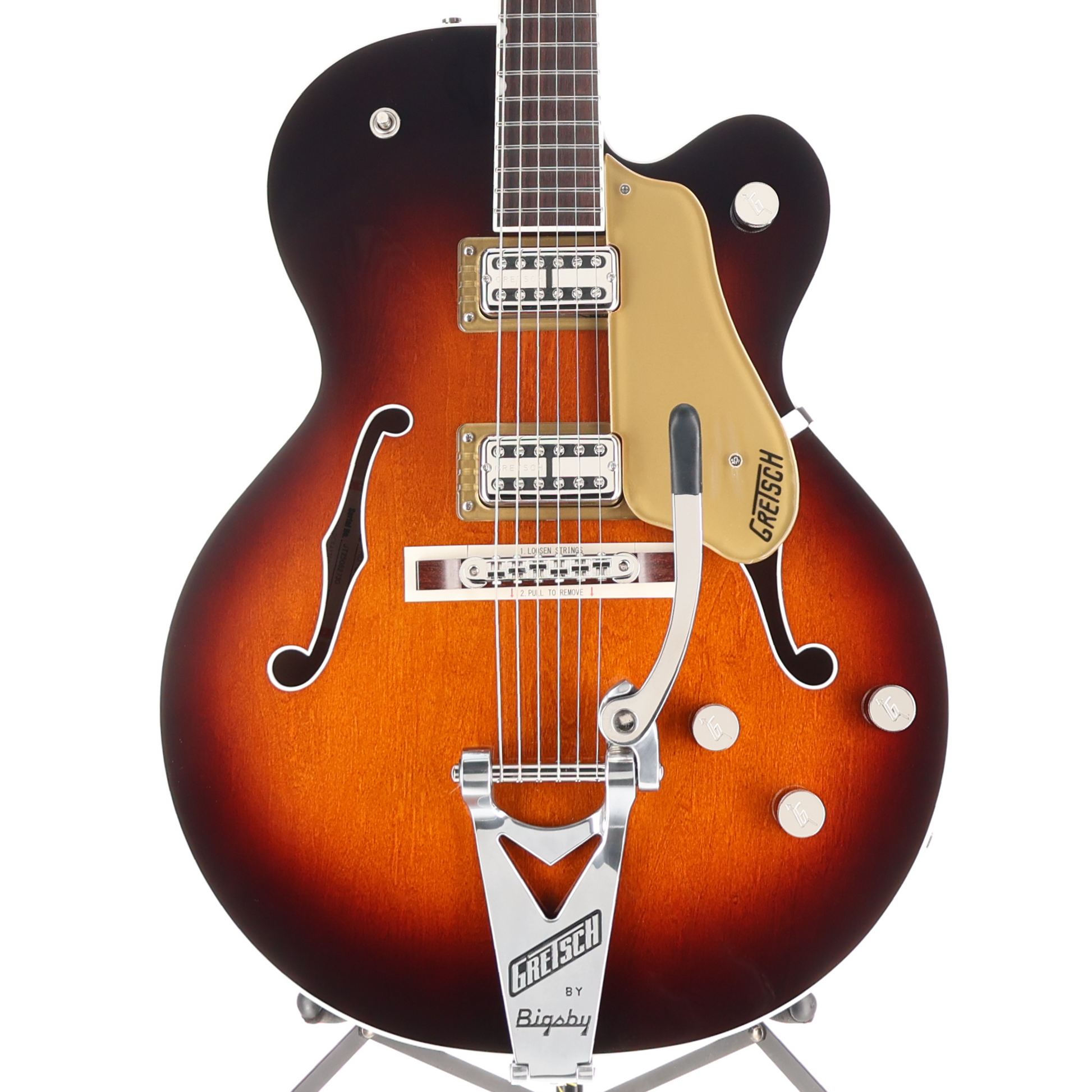 Gretsch Tennessean Hollow Body with String-Thru Bigsby and Nickel Hardware, Rosewood Fingerboard, Havana Burst (H5) (82730)