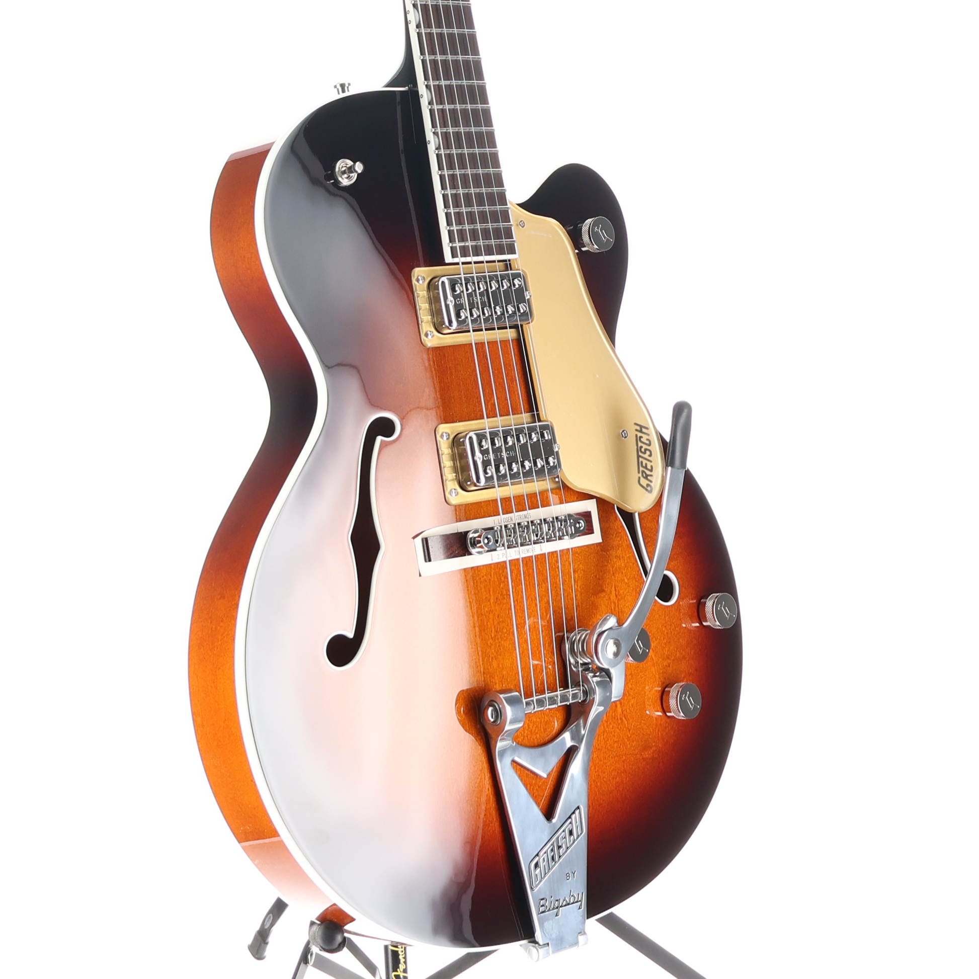 Gretsch Tennessean Hollow Body with String-Thru Bigsby and Nickel Hardware, Rosewood Fingerboard, Havana Burst (T13) (82729)