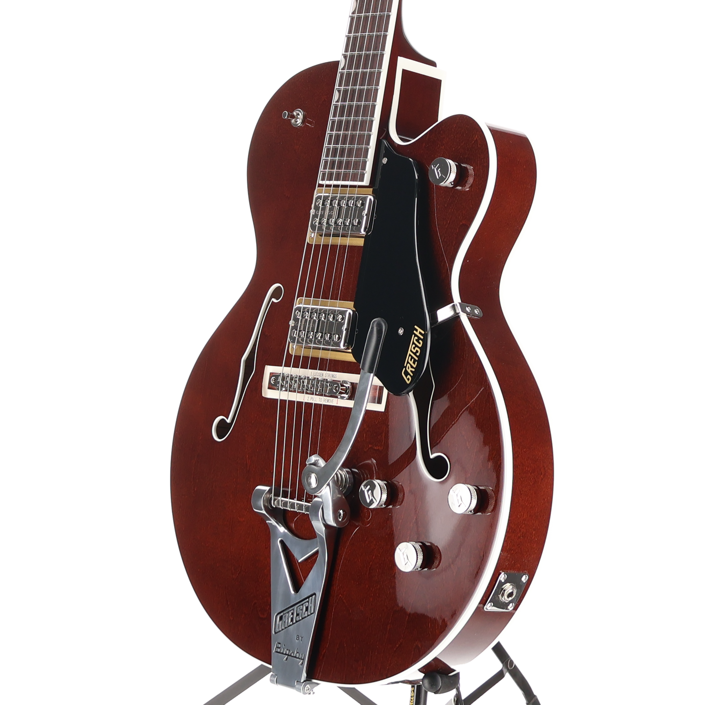 Gretsch Tennessean Hollow Body with String-Thru Bigsby and Nickel Hardware, Rosewood Fingerboard, Walnut Stain (BB1) (82741)