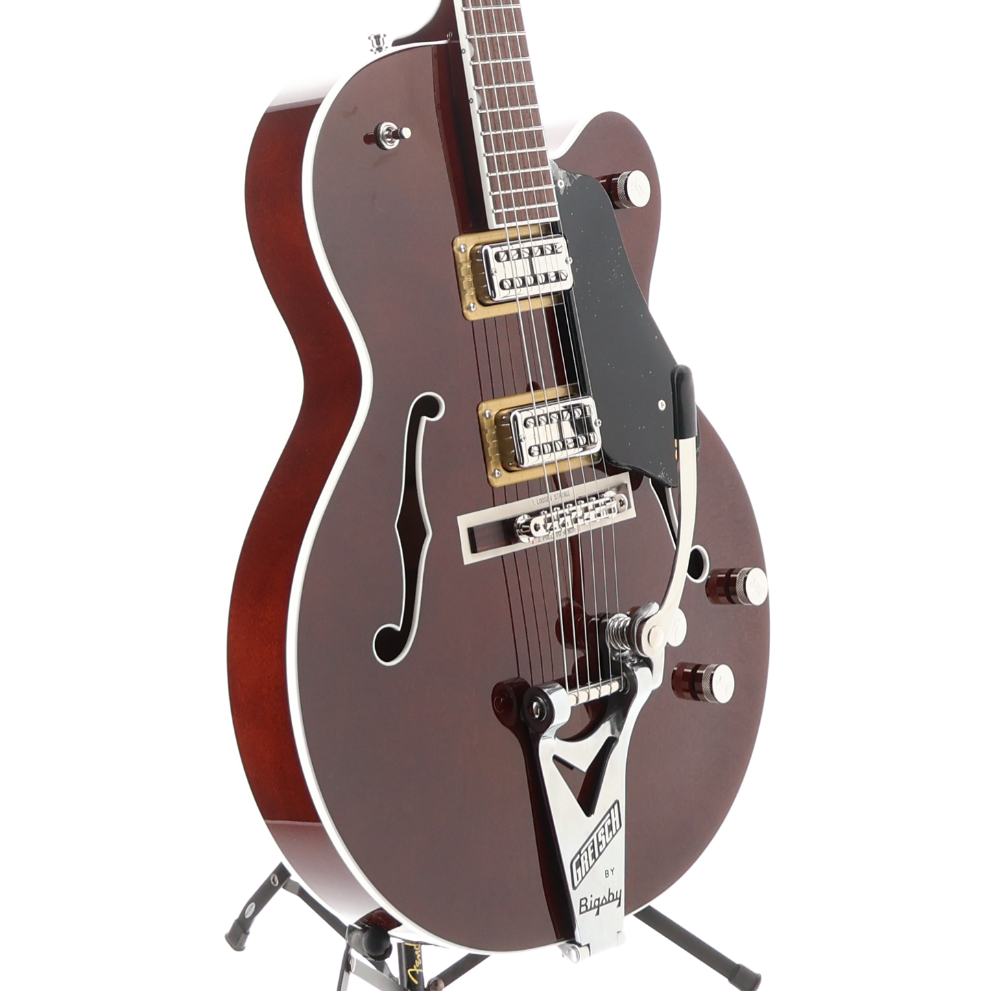 Gretsch Tennessean Hollow Body with String-Thru Bigsby and Nickel Hardware, Rosewood Fingerboard, Walnut Stain (N7) (24560)