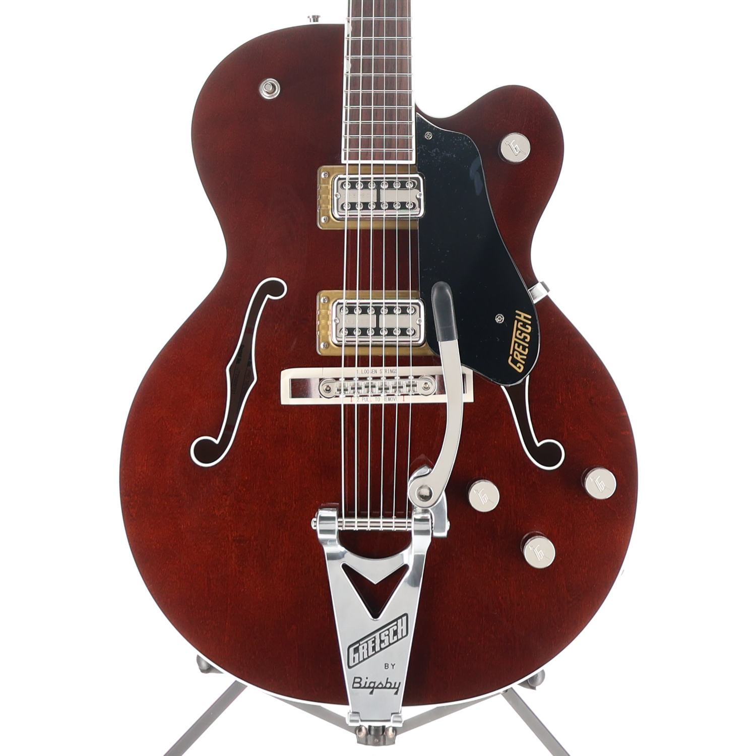 Gretsch Tennessean Hollow Body with String-Thru Bigsby and Nickel Hardware, Walnut Stain, Plays Great (V1) (20731)