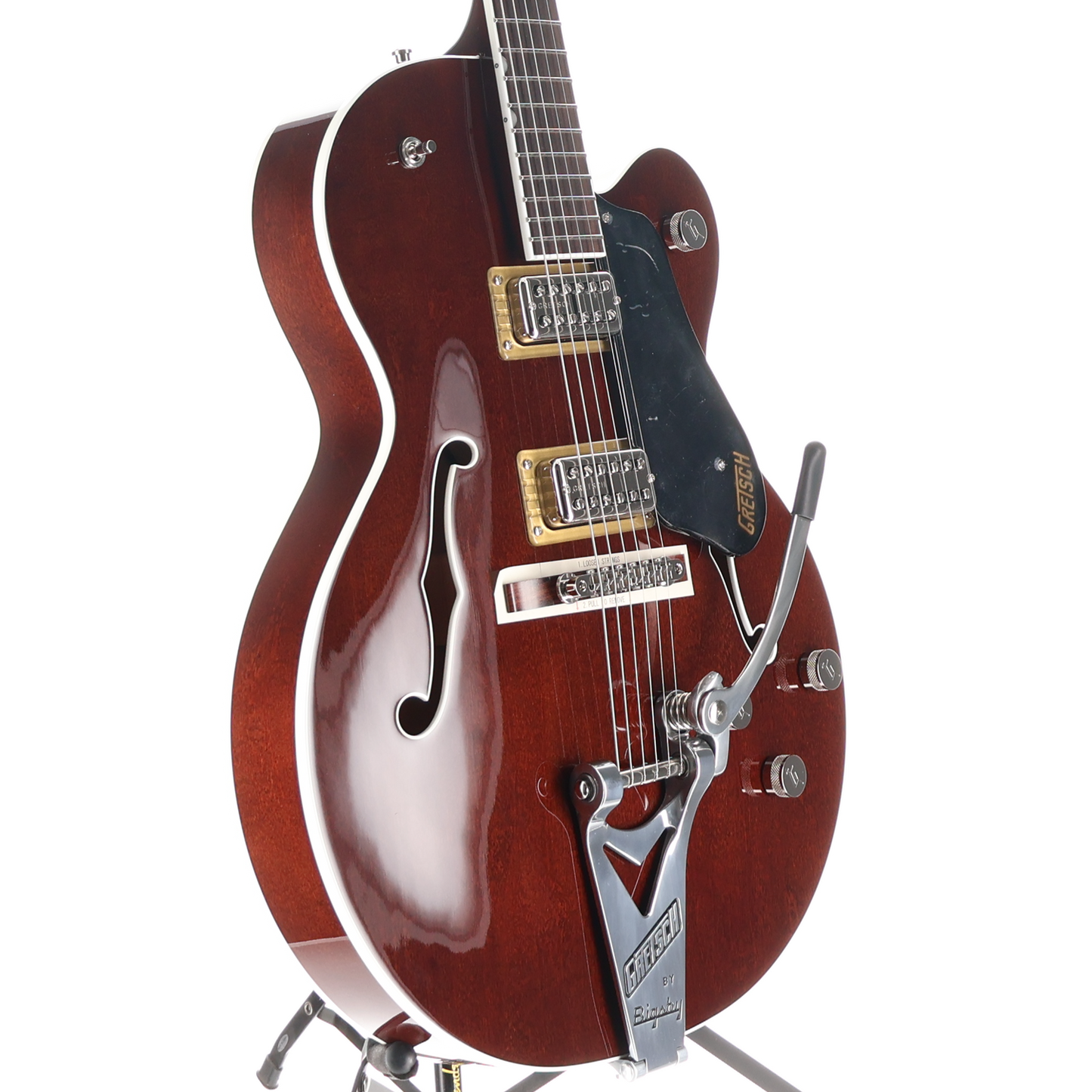 Gretsch Tennessean Hollow Body with String-Thru Bigsby and Nickel Hardware, Walnut Stain, Professional Setup (T4) (82739)