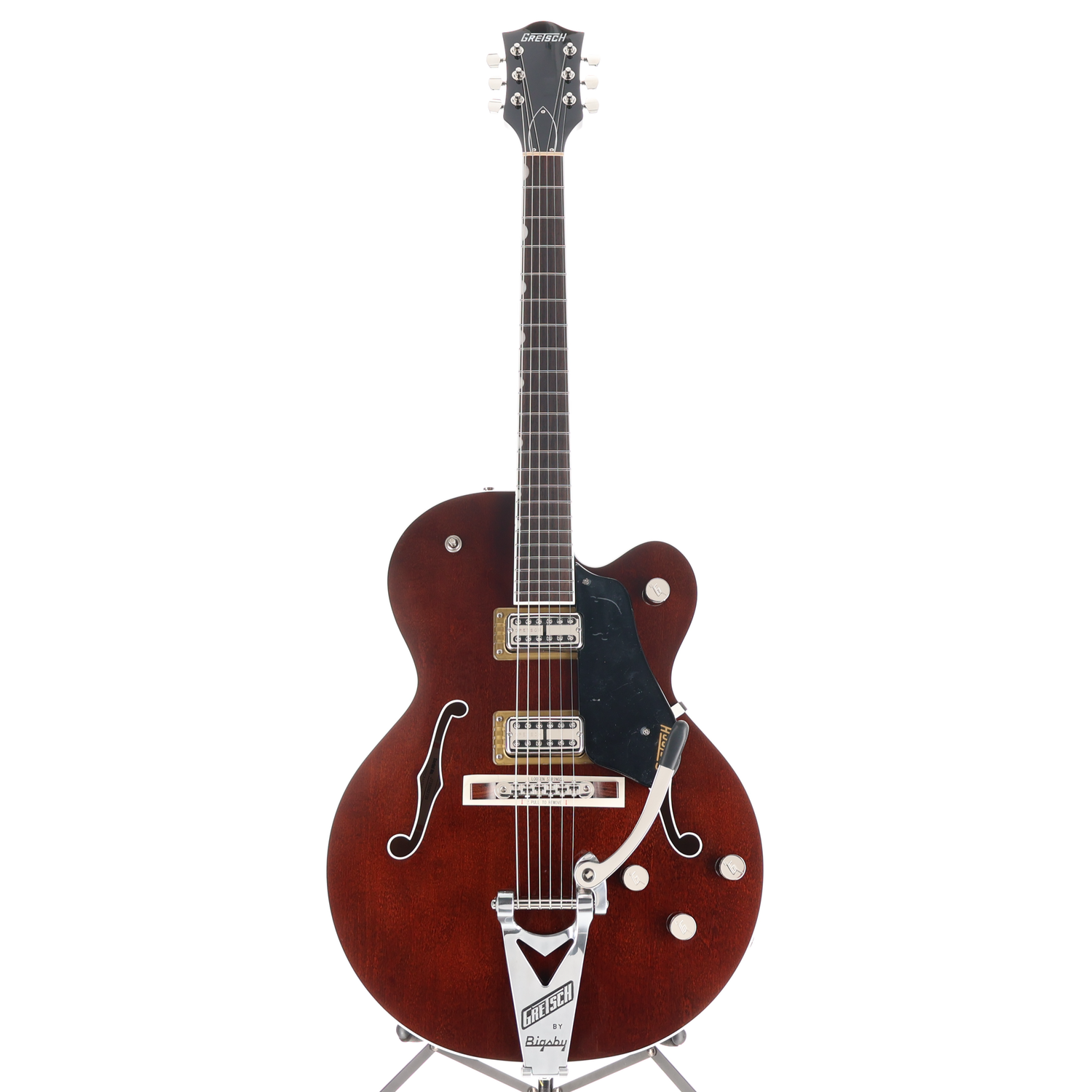 Gretsch Tennessean Hollow Body with String-Thru Bigsby and Nickel Hardware, Walnut Stain, Professional Setup (T4) (82739)