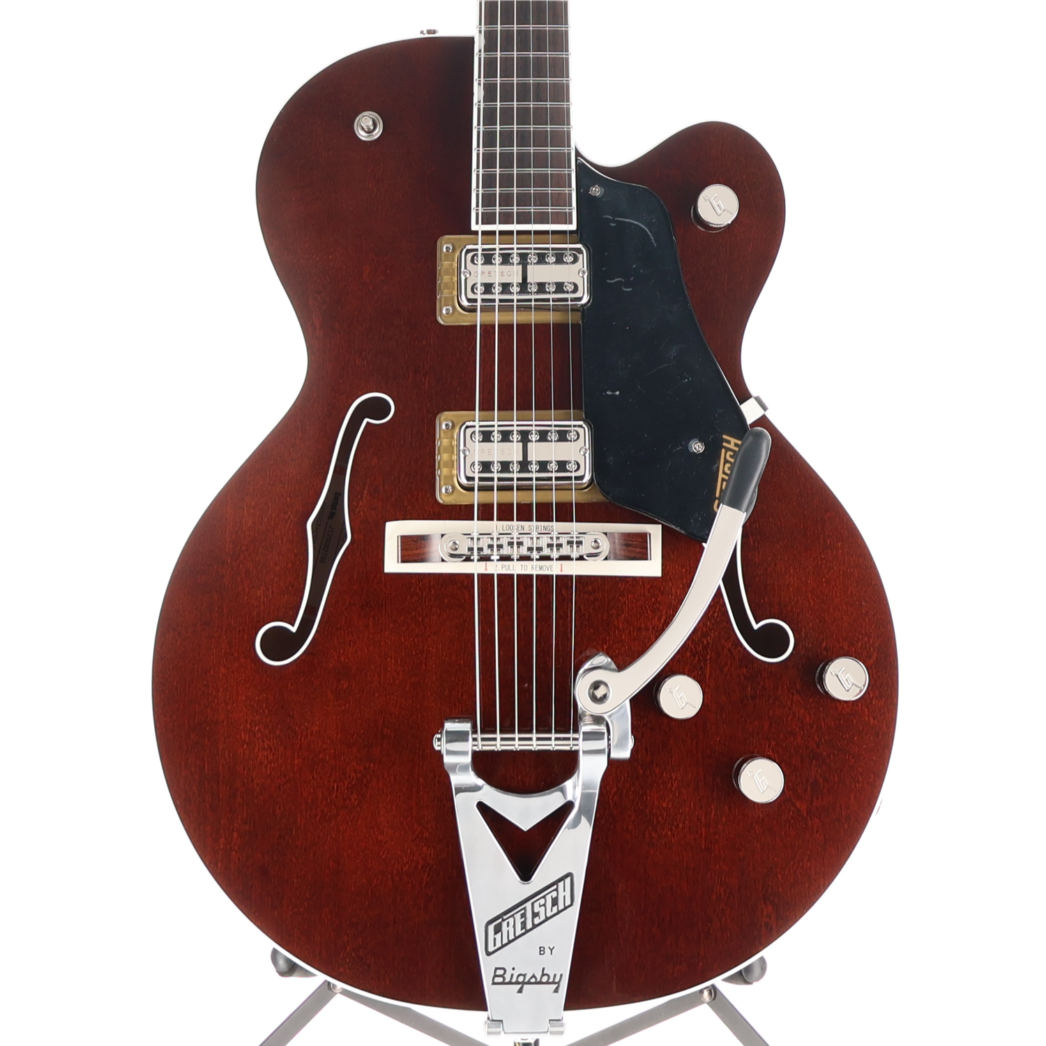 Gretsch Tennessean Hollow Body with String-Thru Bigsby and Nickel Hardware, Walnut Stain, Professional Setup (T4) (82739)