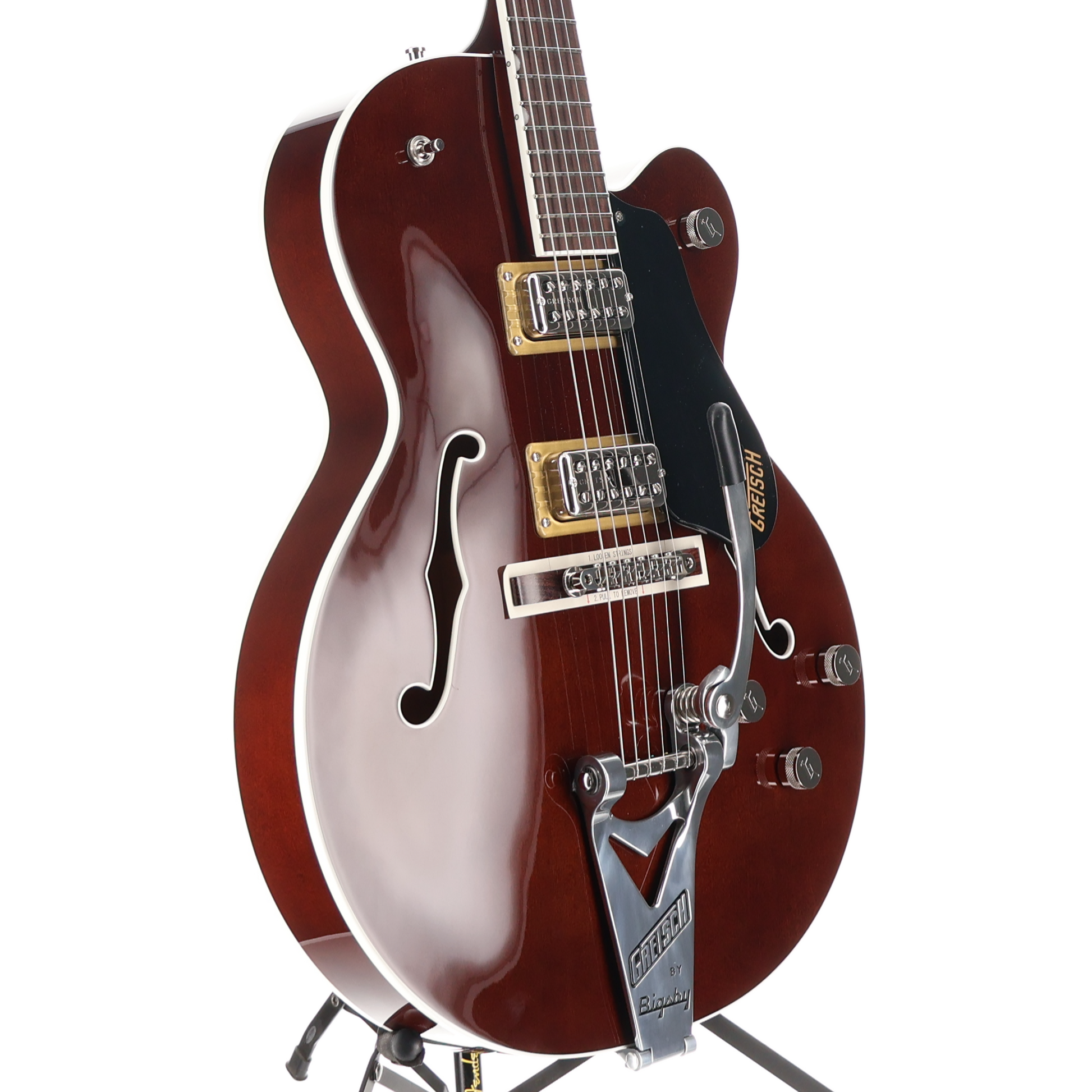 Gretsch Tennessean Hollow Body with String-Thru Bigsby and Nickel Hardware, Walnut Stain, Professional Setup (X2) (82749)
