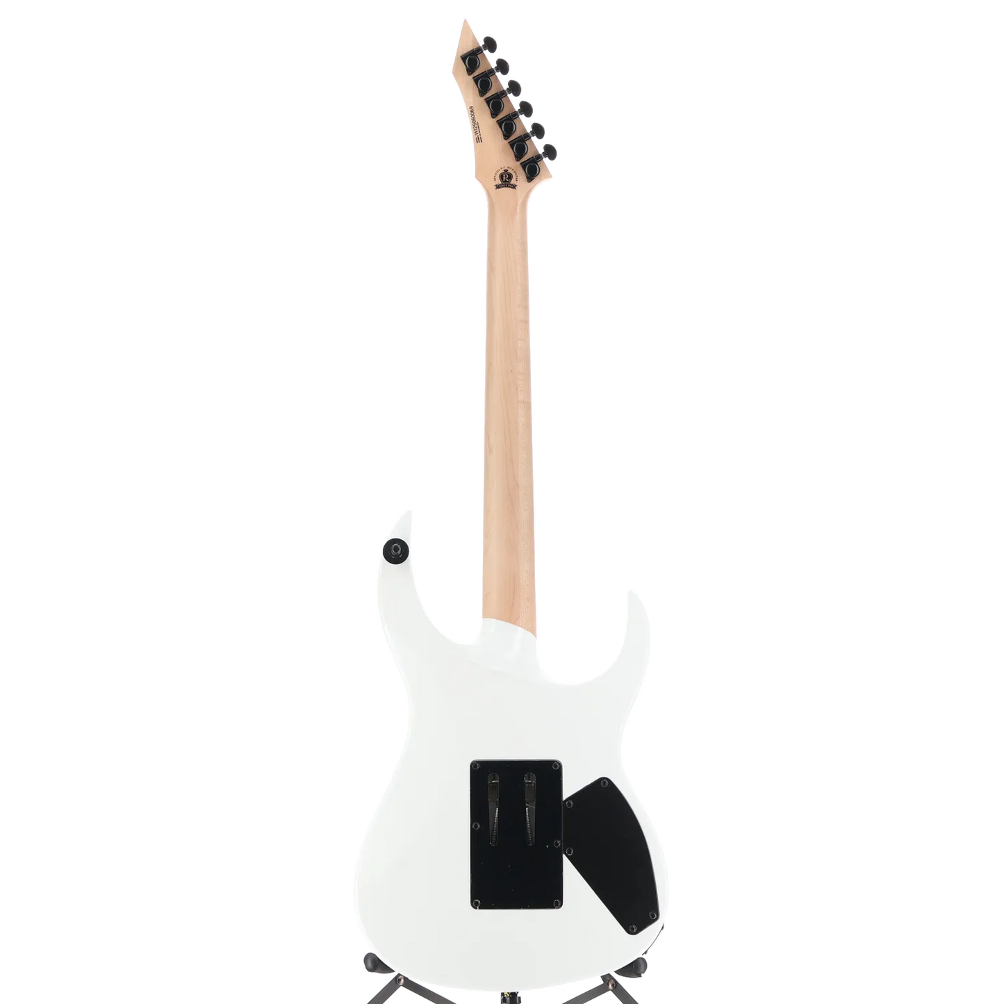 Gunslinger II Prophecy with Nyatoh Body, Maple Neck, Maple Fingerboard, and 1 Humbucking Pickup, Left Handed - White Pearl (AA7) (60069)