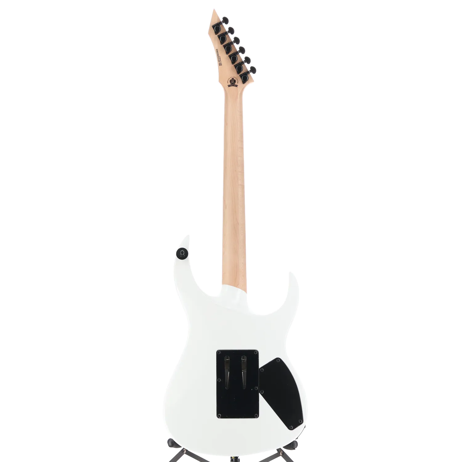 Gunslinger II Prophecy with Nyatoh Body, Maple Neck, Maple Fingerboard, and 1 Humbucking Pickup, Left Handed - White Pearl (AA7) (60069)