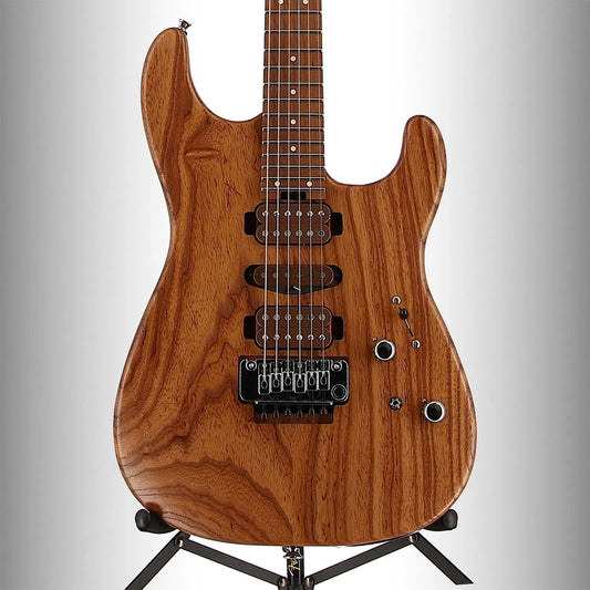 Guthrie Govan Signature HSH Caramelized Ash, Caramelized Flame Maple Fingerboard, Natural (X6) (00262)