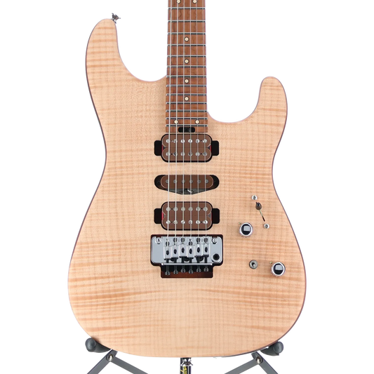 Guthrie Govan Signature HSH Flame Maple, Caramelized Flame Maple Fingerboard, Natural (L3) (00271)