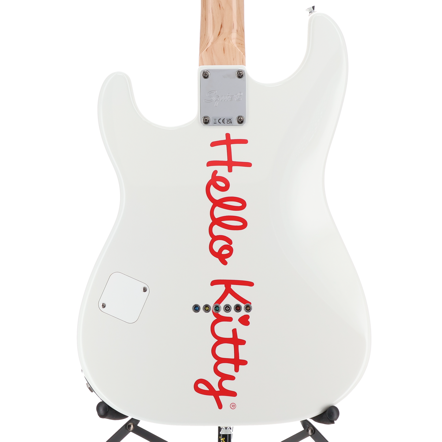 Hello Kitty White Stratocaster (AA9) (09791)