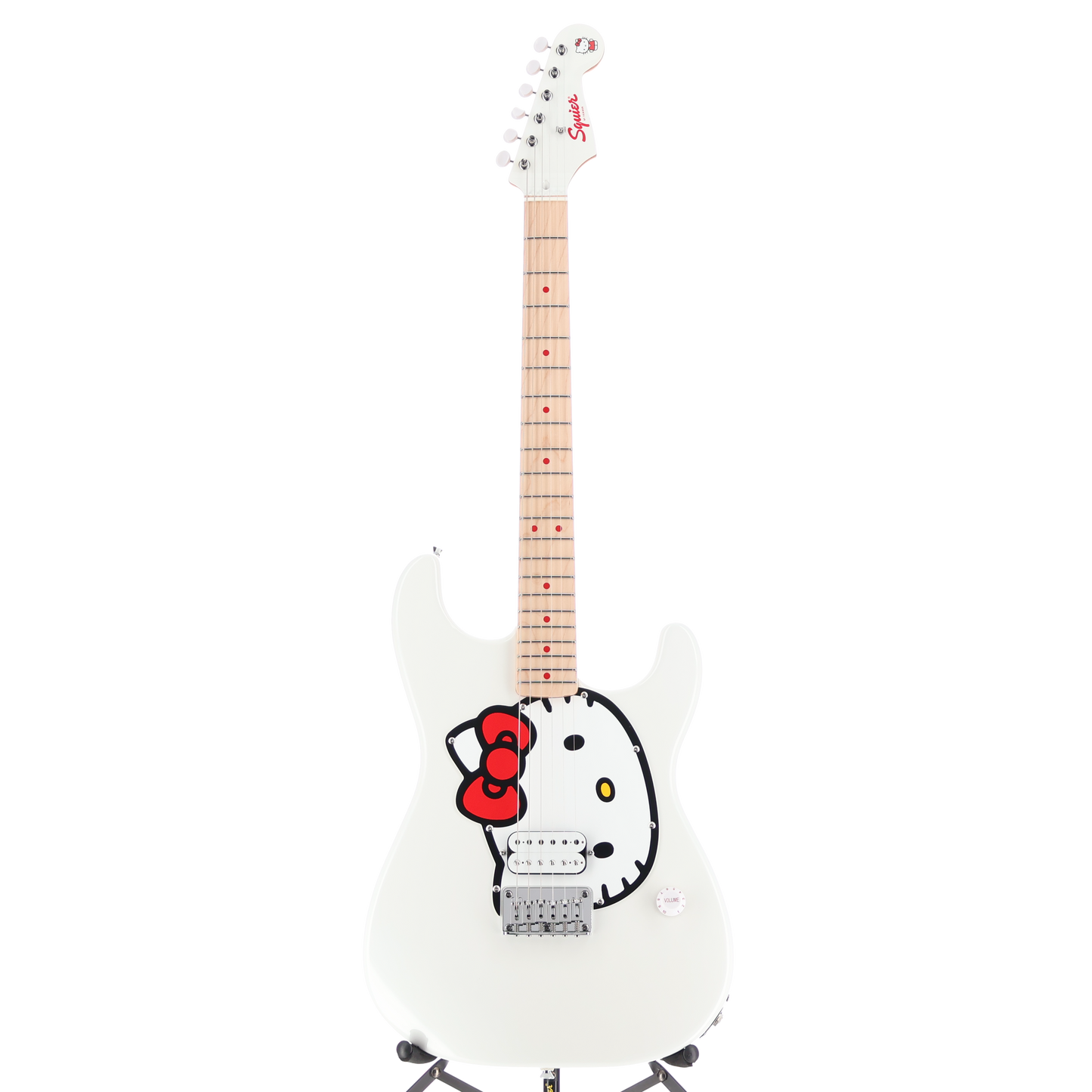 Hello Kitty White Stratocaster (M6) (01912)