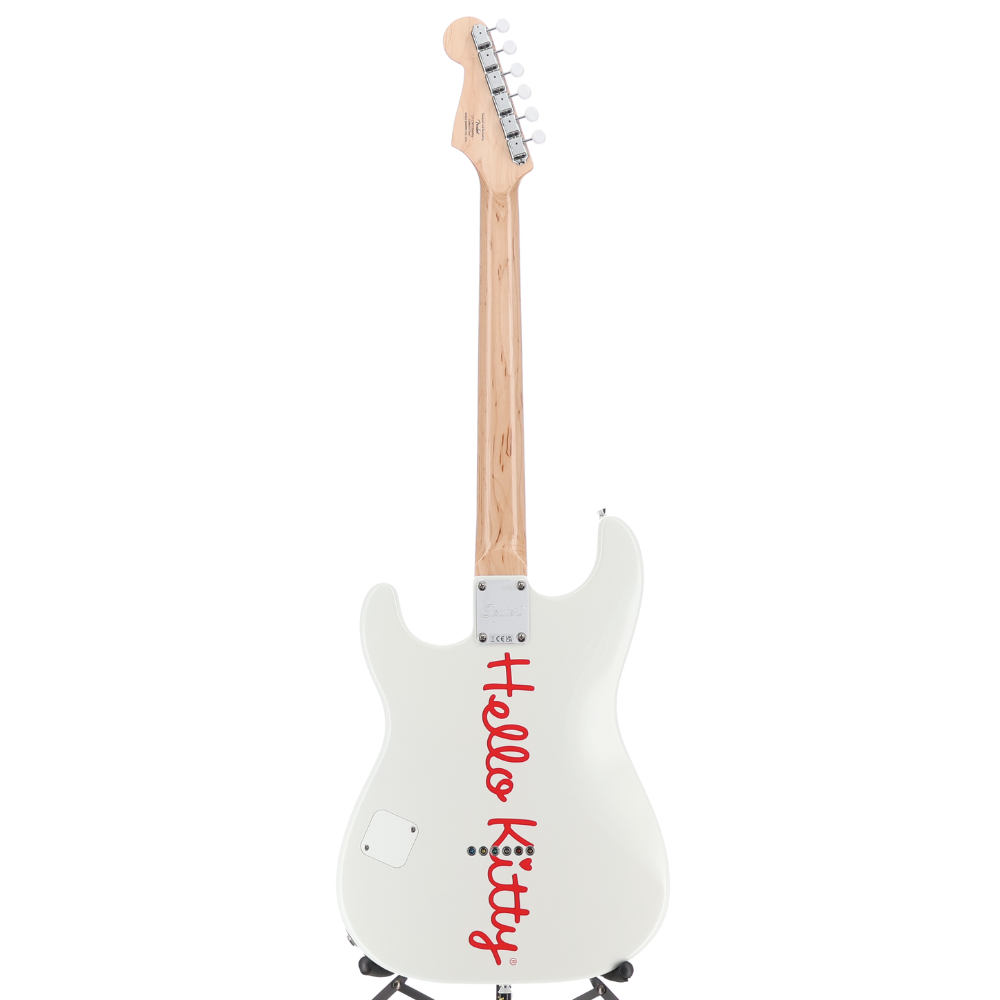 Hello Kitty White Stratocaster (M6) (01912)