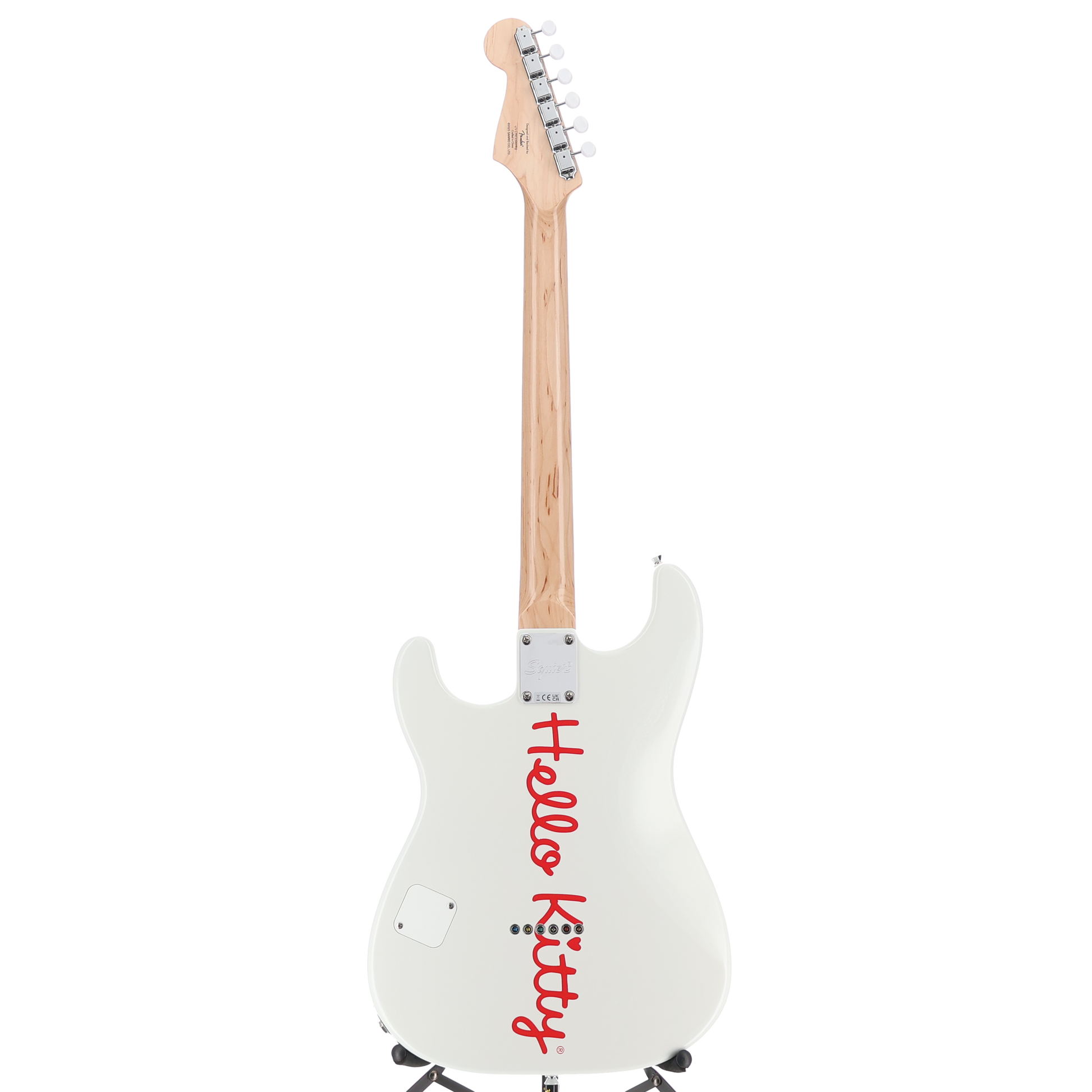 Hello Kitty White Stratocaster (M6) (01912)