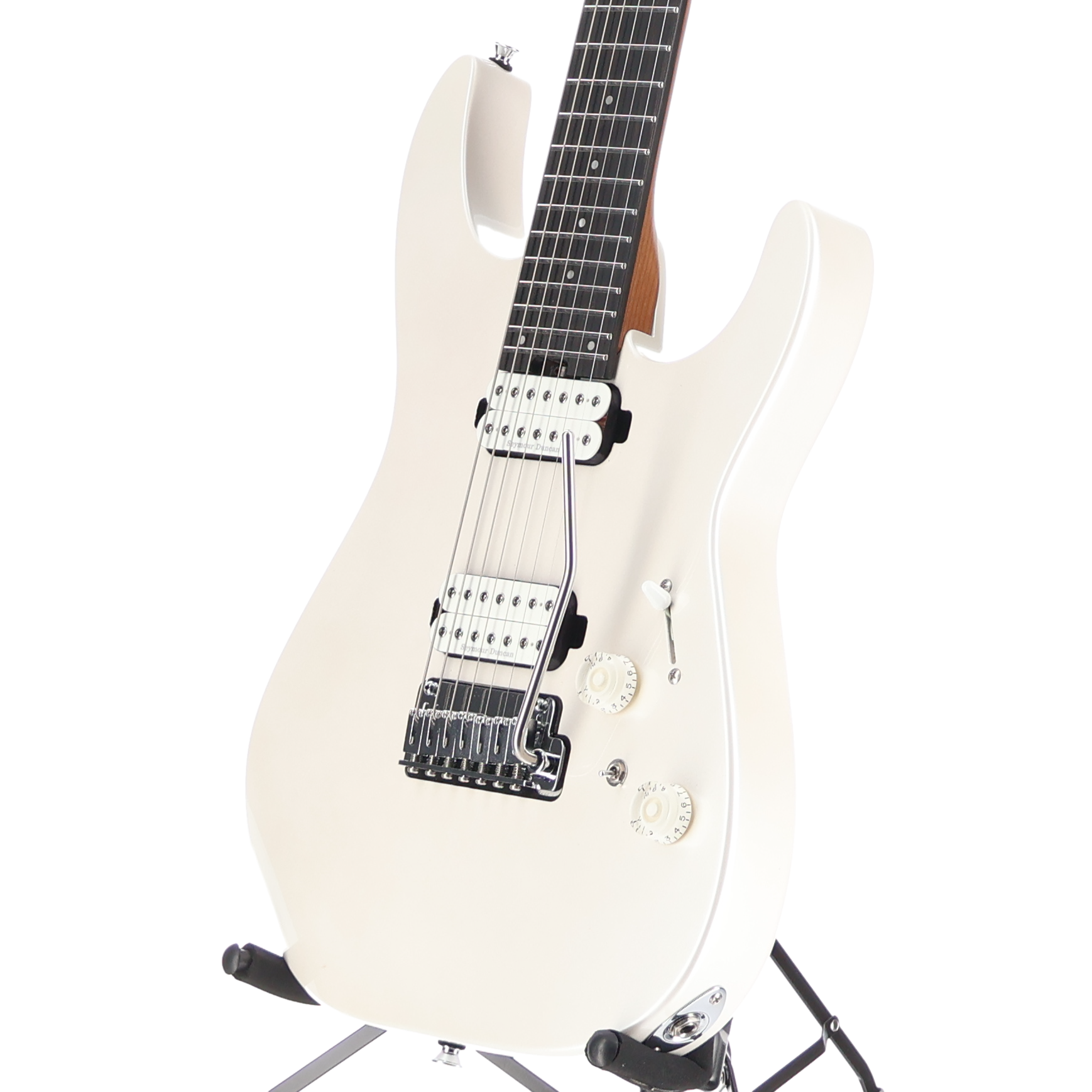 Charvel Pro-Mod Plus DK24-7 HH 2PT EB, Ebony Fingerboard, Celestial Silk (H11) (01053)