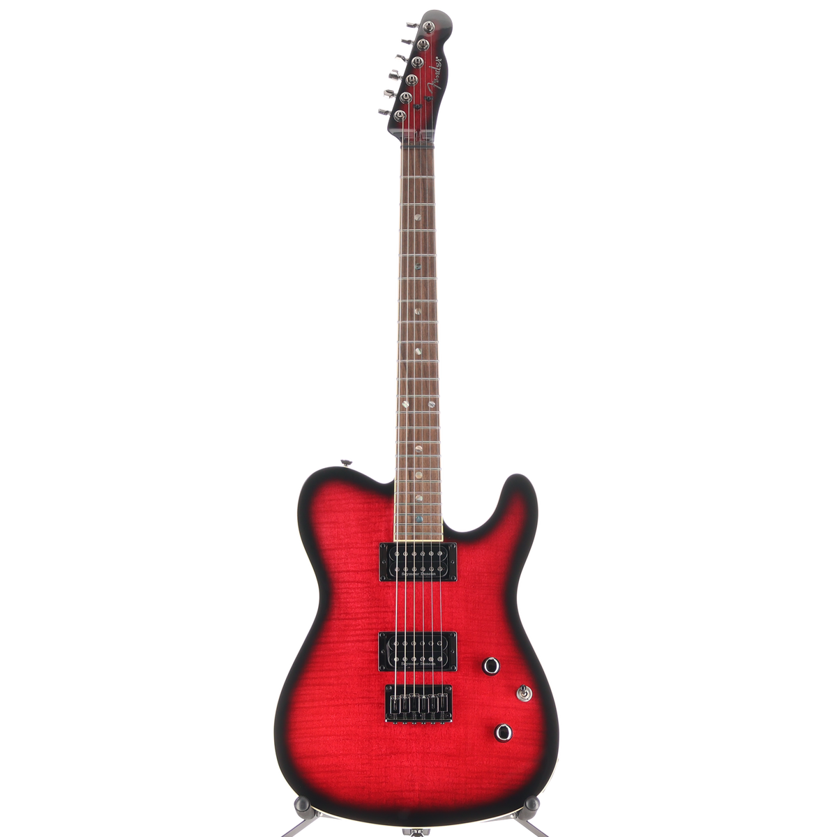 Fender Special Edition Custom Telecaster FMT HH, Laurel Fingerboard, Black Cherry Burst (K9) (01112)