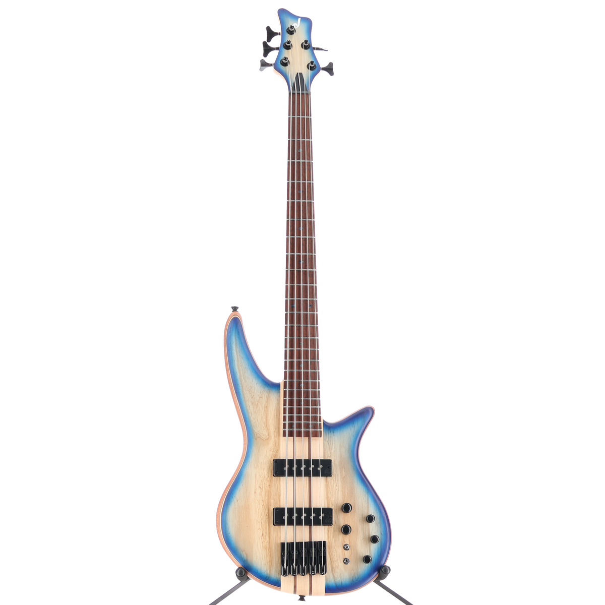 Jackson Pro Series Spectra Bass SBA V, Caramelized Jatoba Fingerboard, Blue Burst (Y8) (19622)