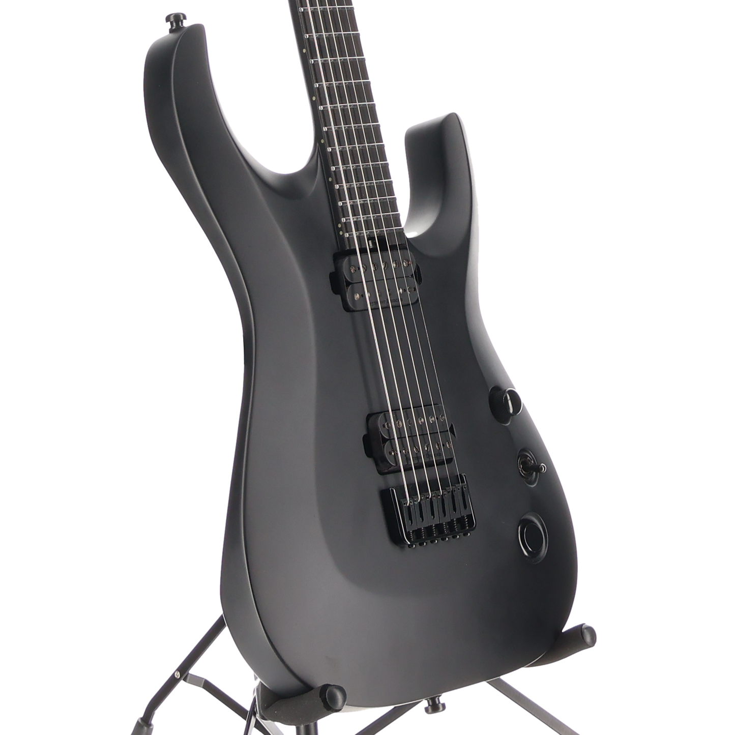 Jackson Pro Plus XT Soloist SLAT HT6 Baritone, Ebony Fingerboard, Satin Black (Z10)(20544) (20544)