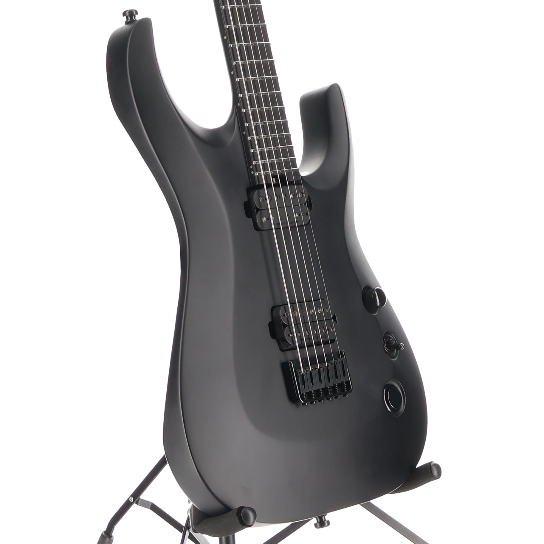 Jackson Pro Plus XT Soloist SLAT HT6 Baritone, Ebony Fingerboard, Satin Black (Z10)(20544) (20544)