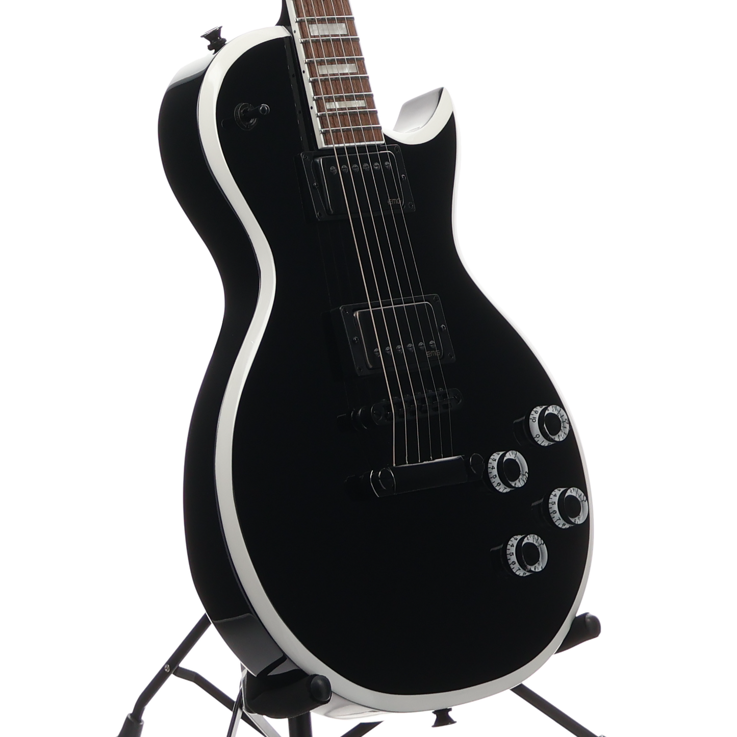Jackson X Series Signature Marty Friedman MF-1, Gloss Black with White Bevels, Pro Setup (B8) (24524) (14924)