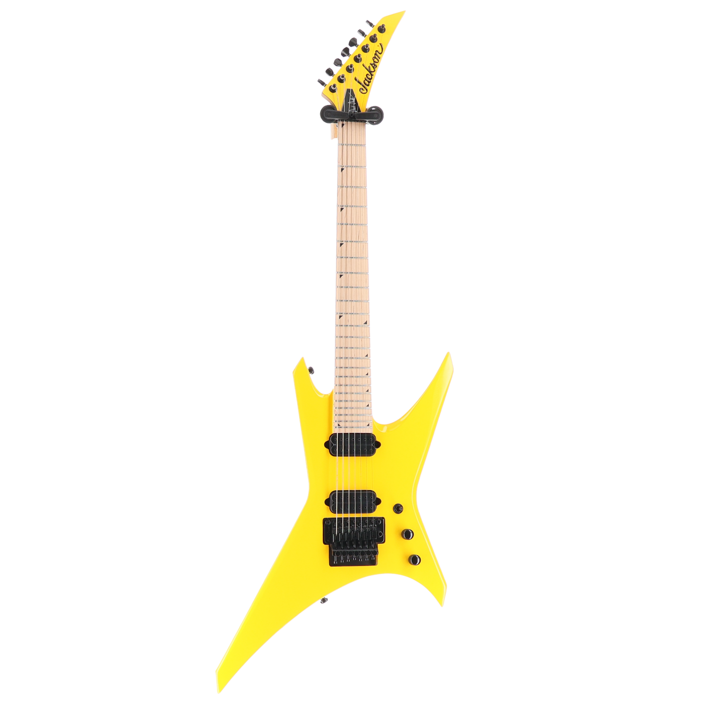 Jackson Pro Series Signature Dave Davidson Warrior WR7, Ebony Fingerboard, Ferrari Yellow (A9) (20881)