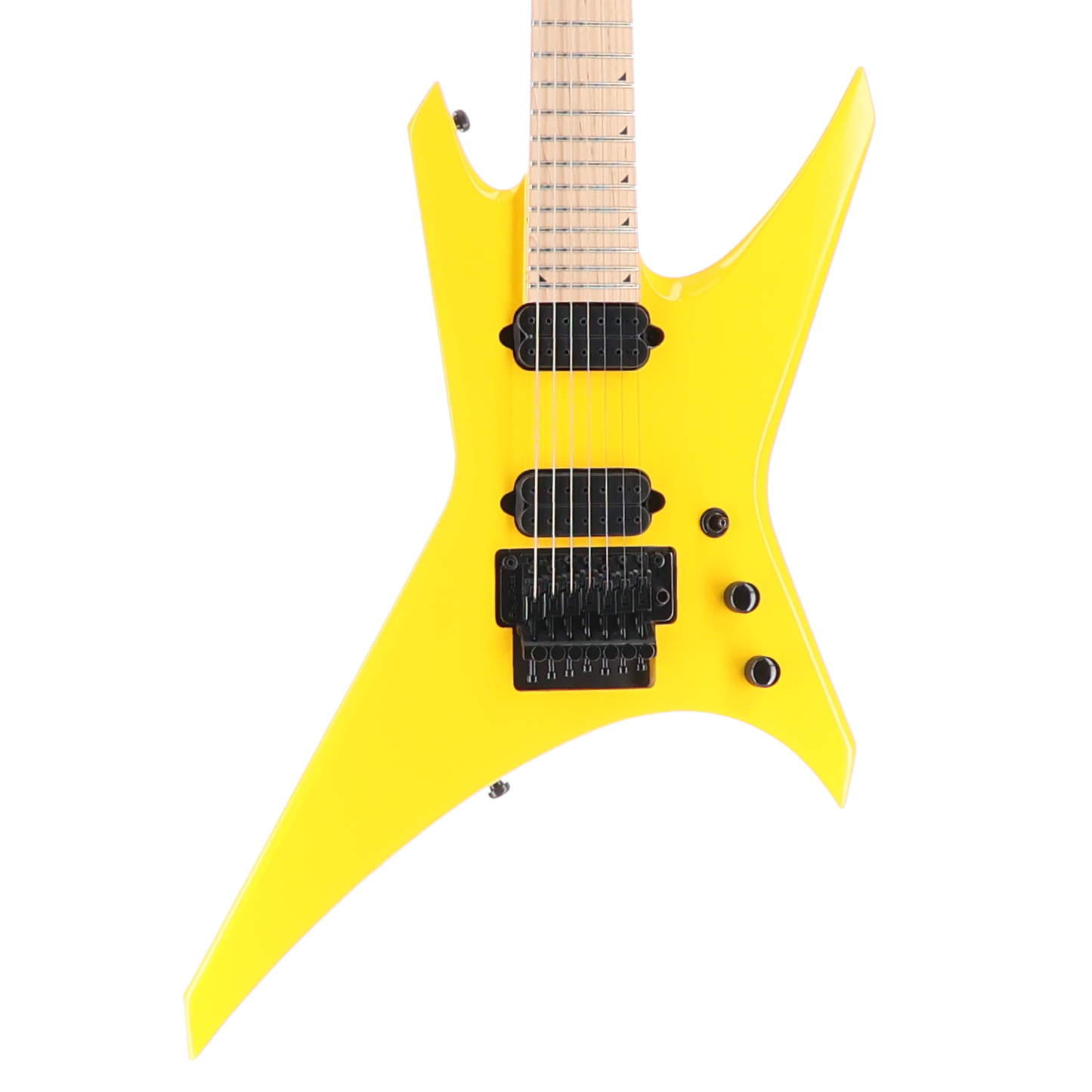 Jackson Pro Series Signature Dave Davidson Warrior WR7, Ebony Fingerboard, Ferrari Yellow (A9) (20881)