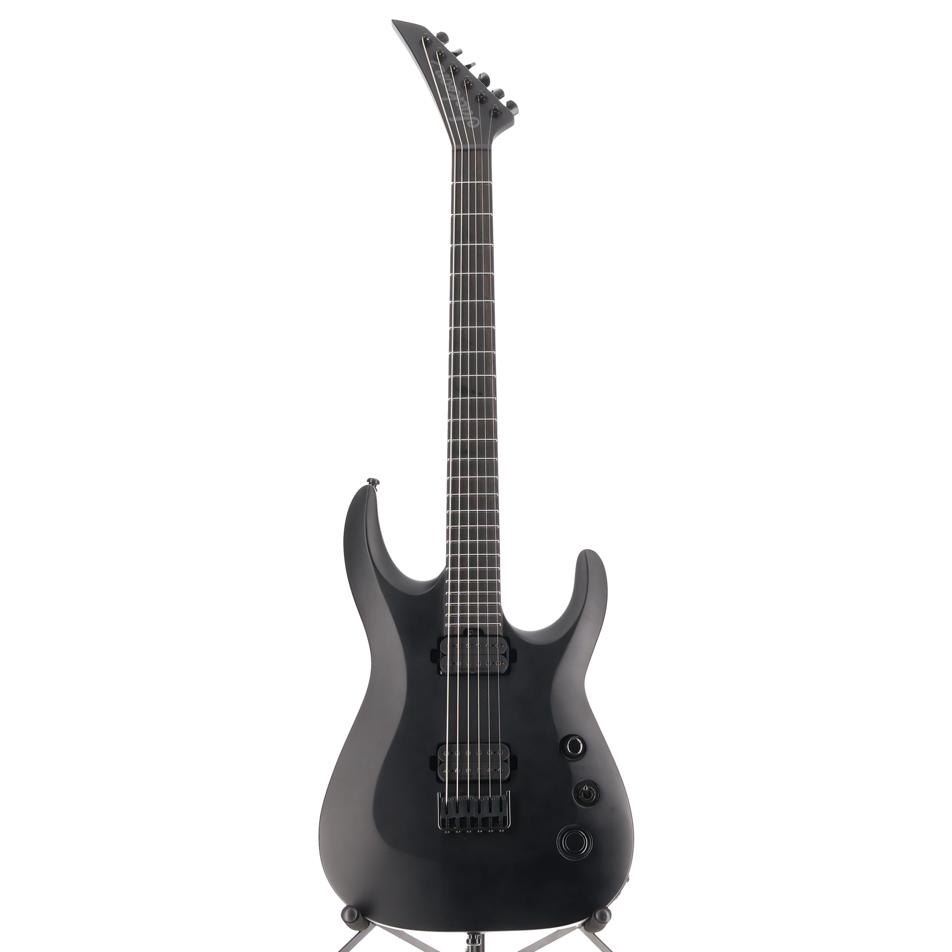 Jackson Pro Plus XT Soloist SLAT HT6 Baritone, Ebony Fingerboard, Satin Black (M1)(00883) (00883)