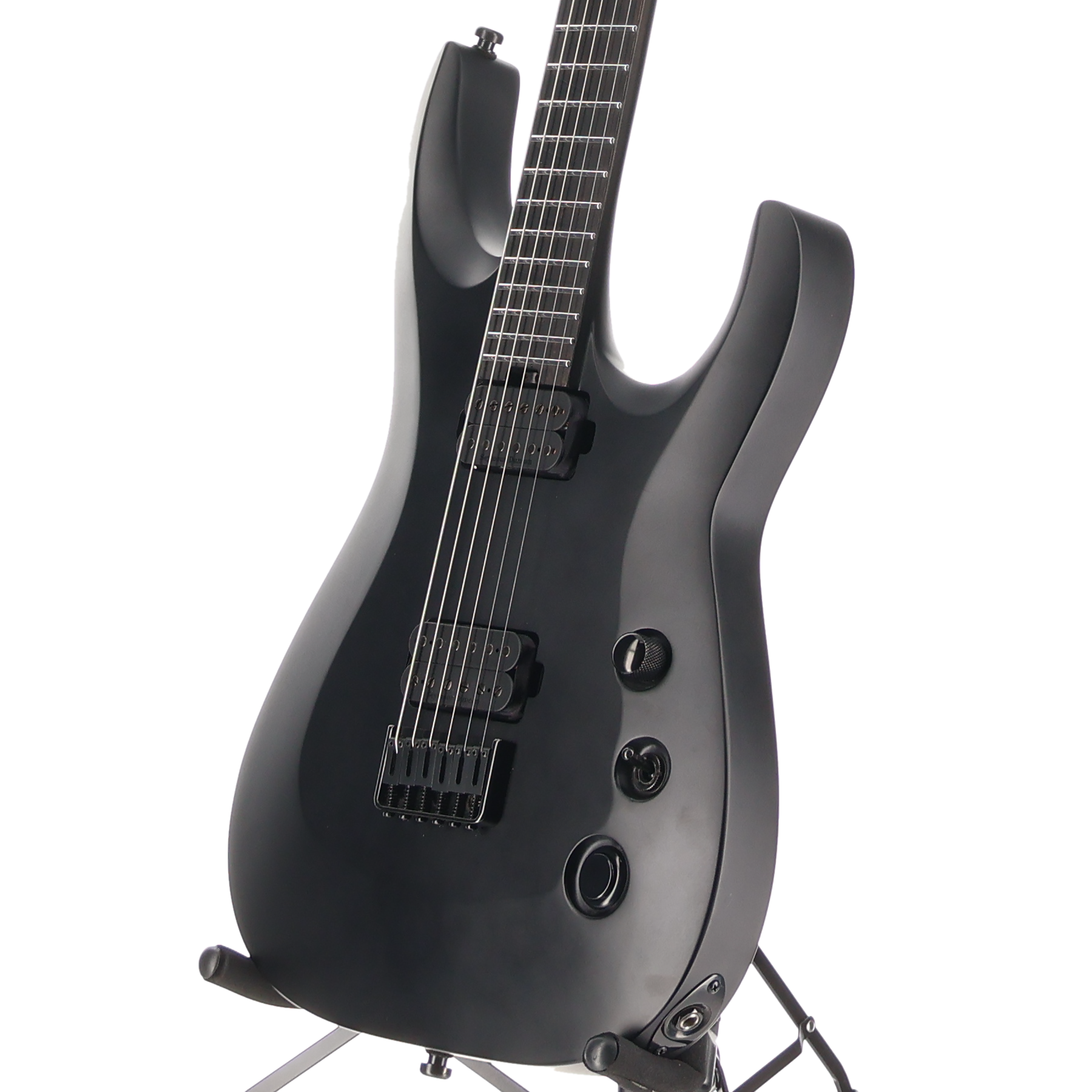Jackson Pro Plus XT Soloist SLAT HT6 Baritone, Ebony Fingerboard, Satin Black (M1)(00883) (00883)