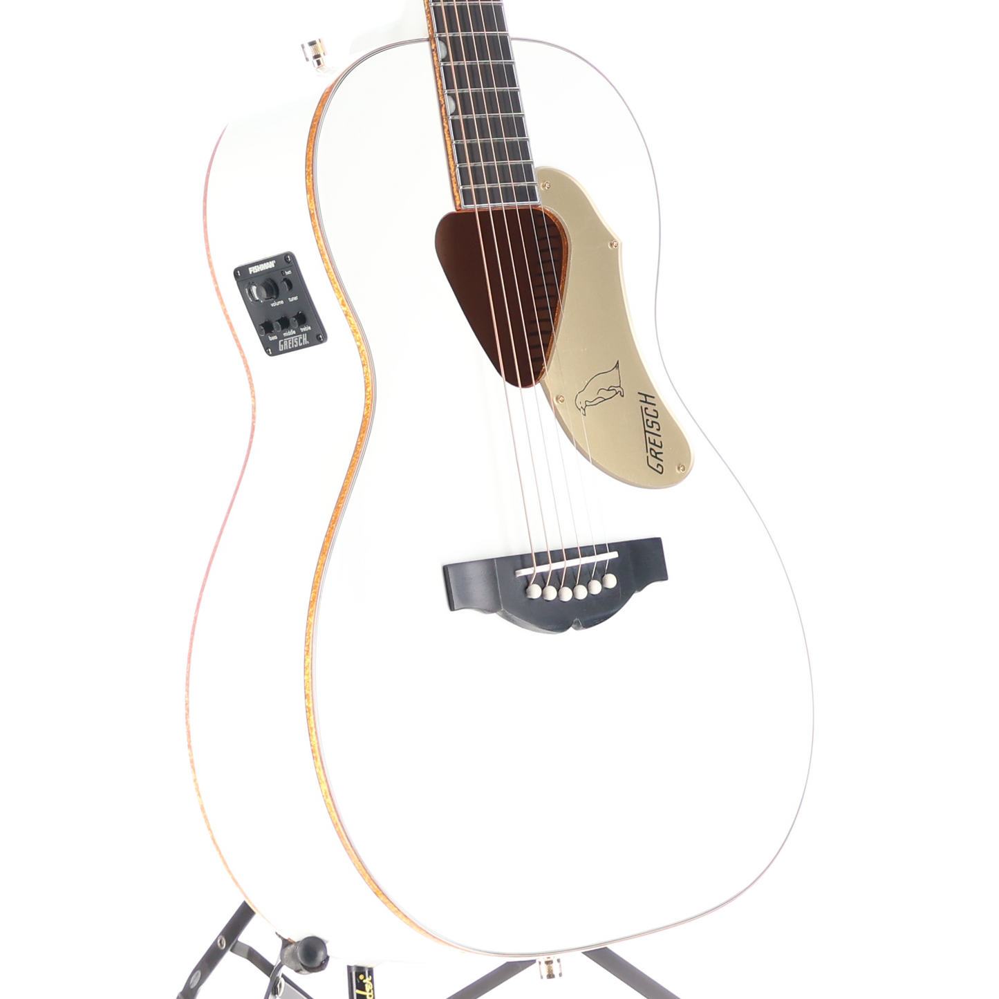 Gretsch G5021WPE Rancher Penguin Parlor Acoustic/Electric, Fishman Pickup System, White (I7) (05084)