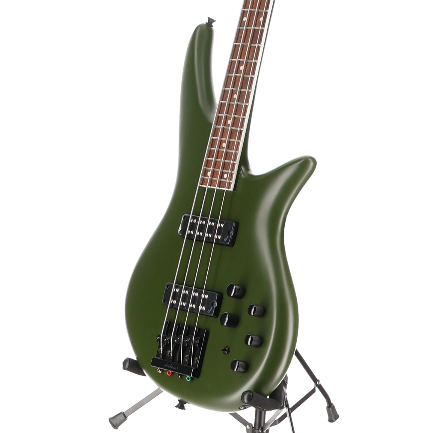 Jackson X Series Spectra Bass SBX IV, Laurel Fingerboard, Matte Army Drab (O4) (00801)